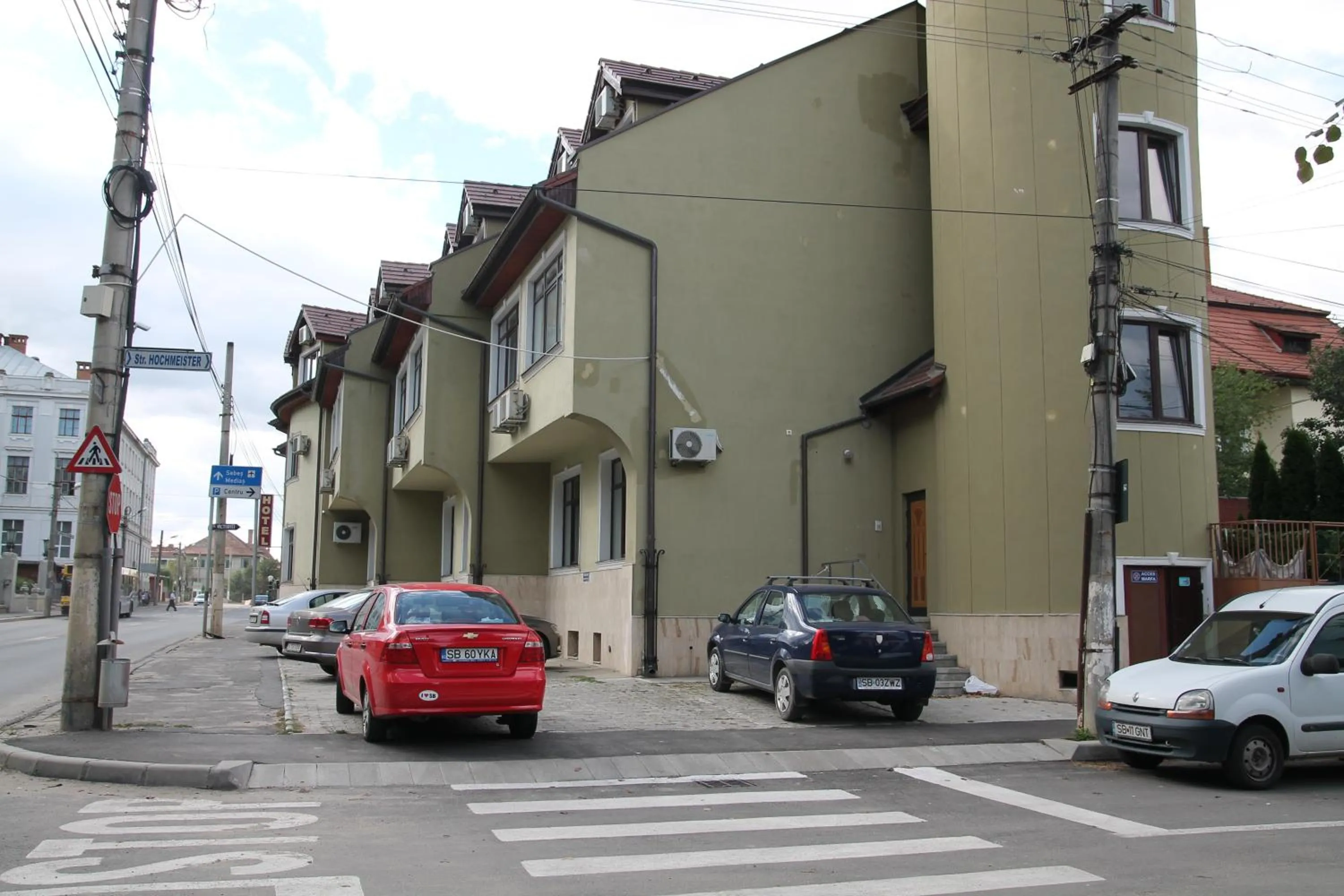 Property building in Hotel Gallant Sibiu