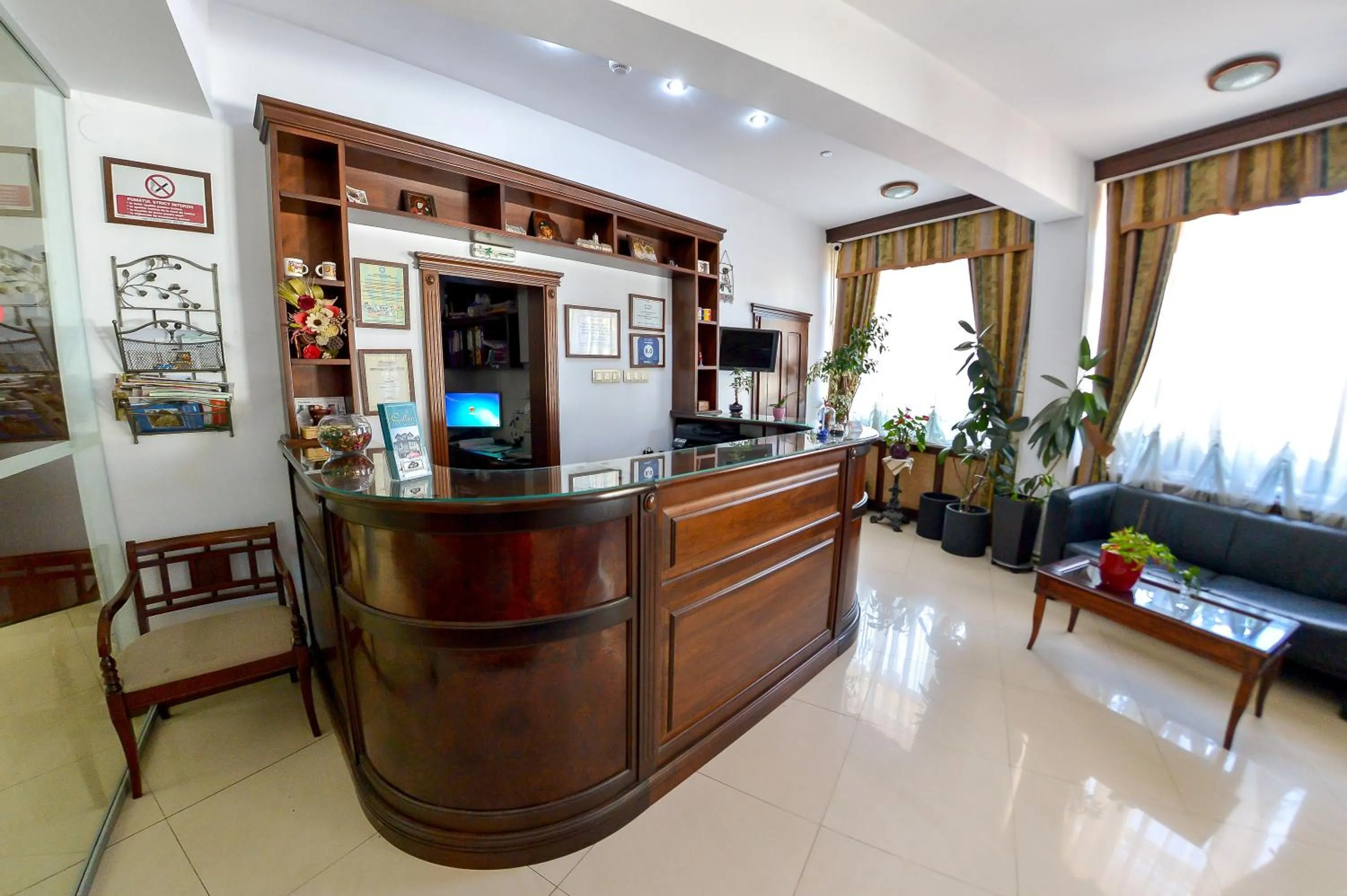 Lobby or reception in Hotel Gallant Sibiu