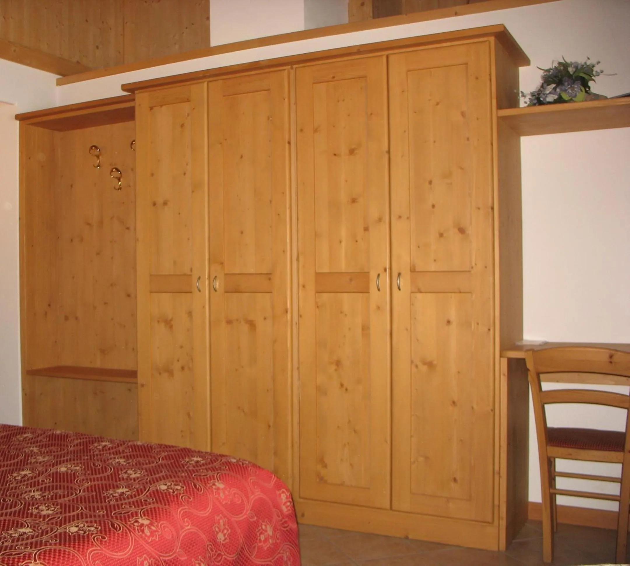 Bed in Hotel Cevedale