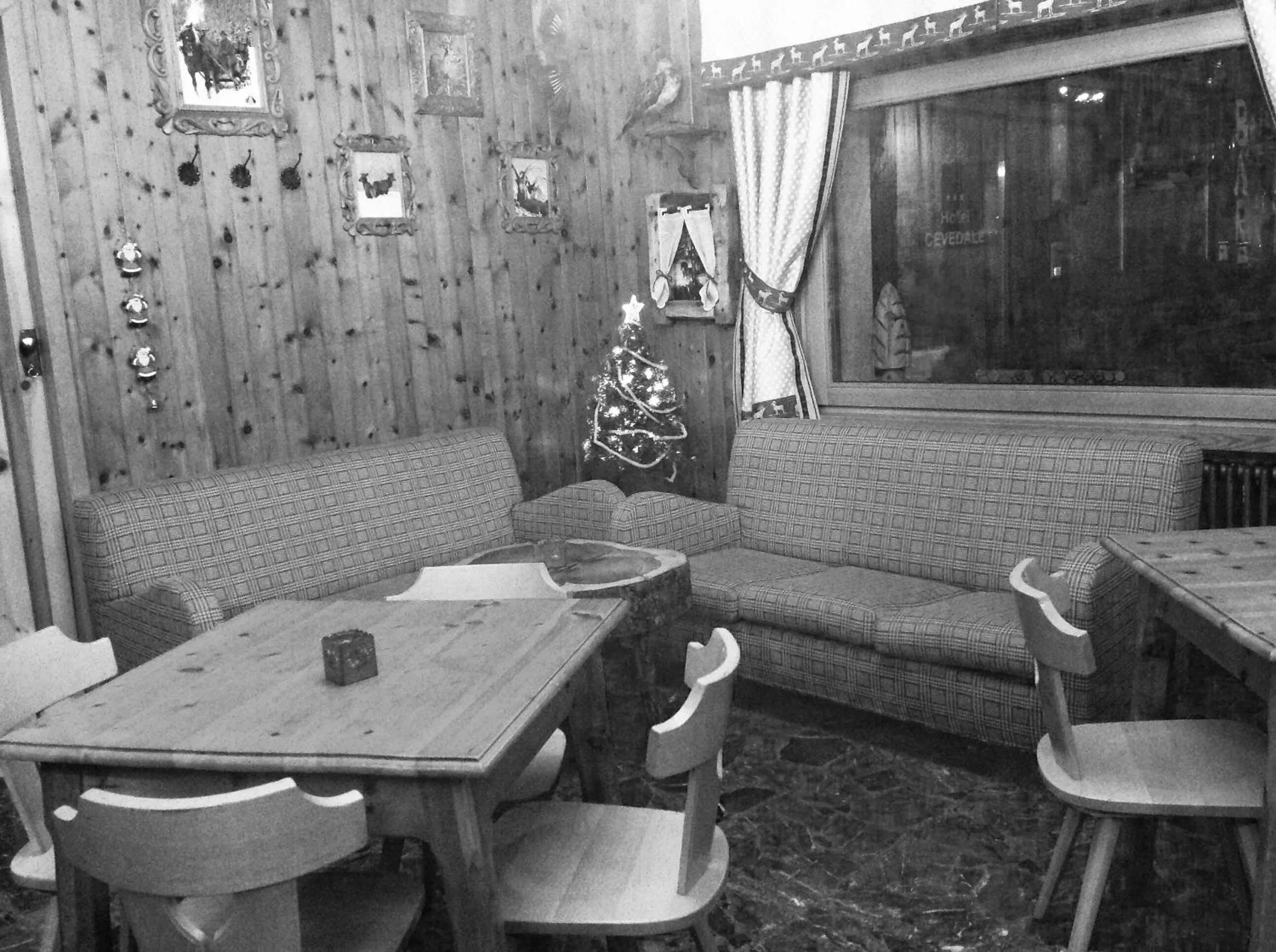 Communal lounge/ TV room in Hotel Cevedale