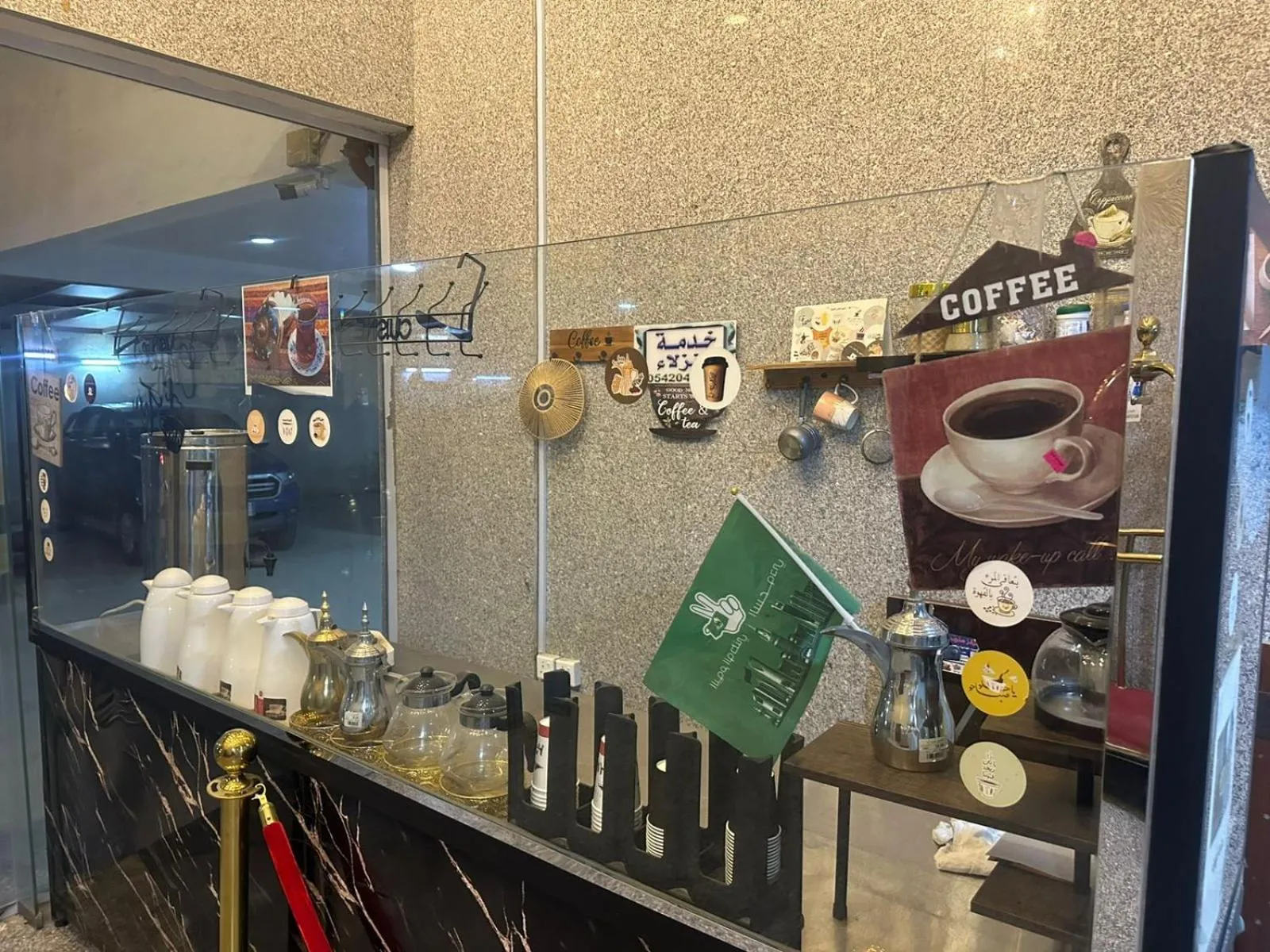 Coffee/tea facilities in Almasa Al Khaleejia Serviced Apartments - الماسة الخليجية للشقق المخدومة