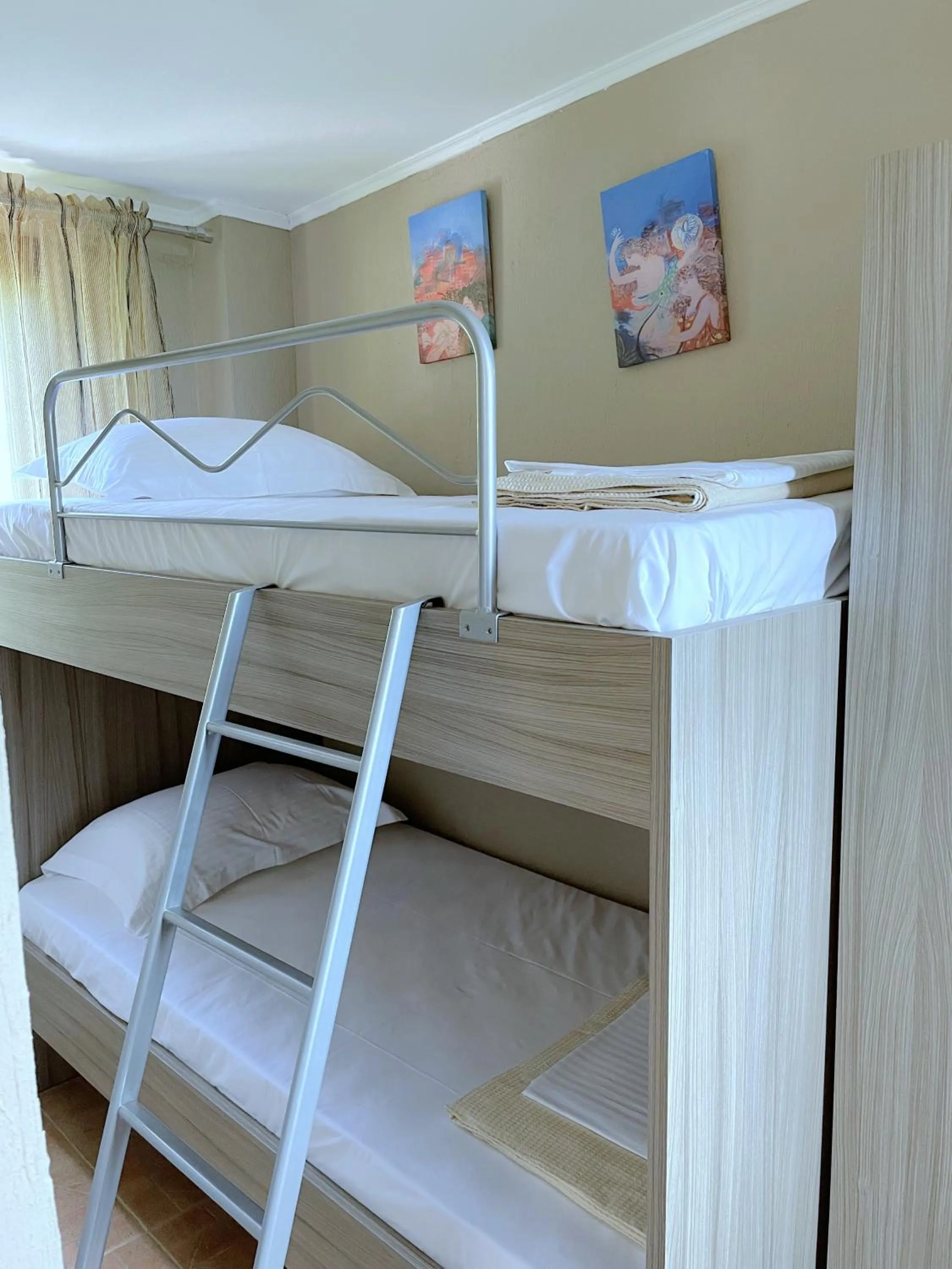 Bed in Koumaros Aparthotel