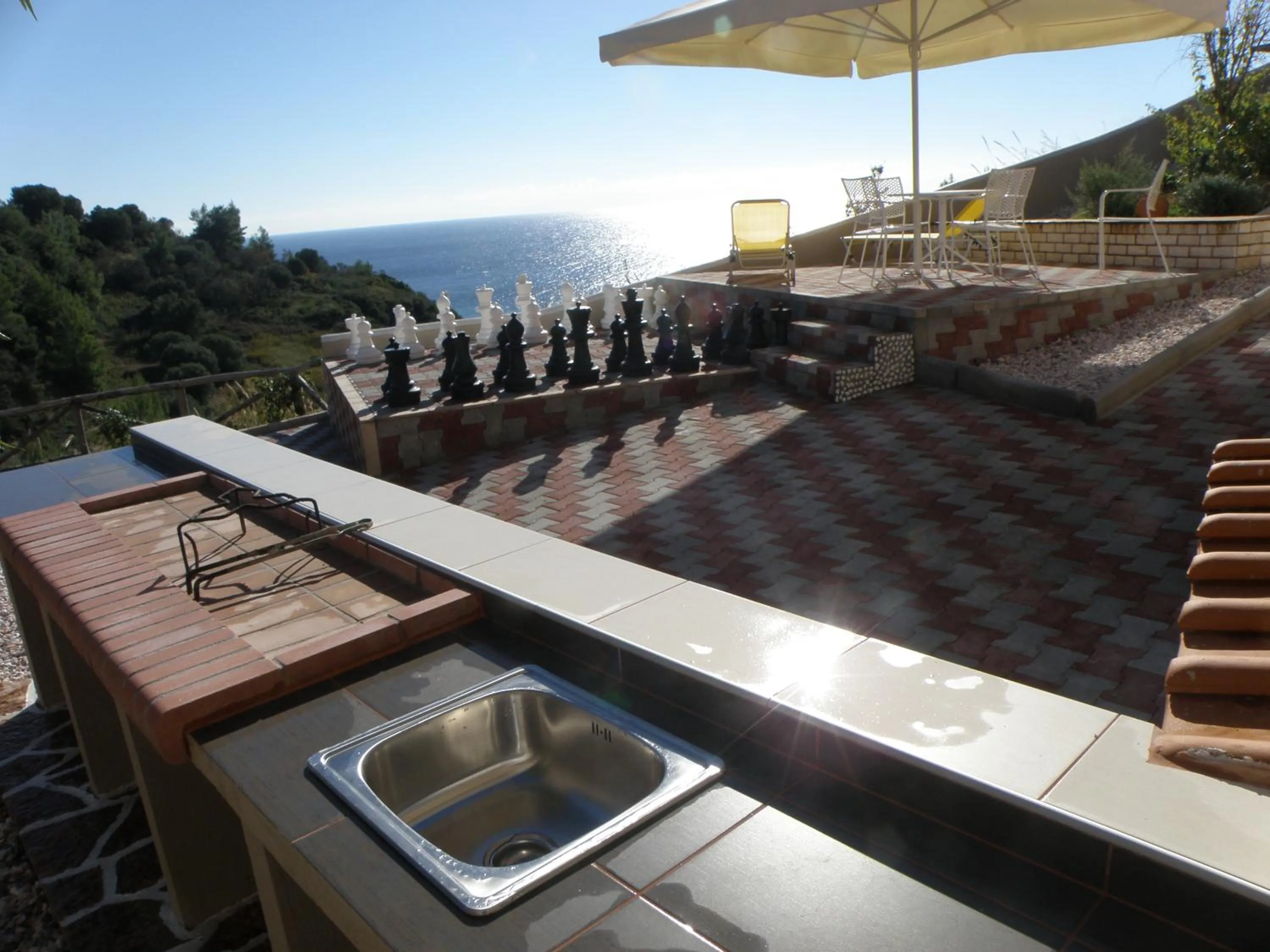 Sea view in Koumaros Aparthotel