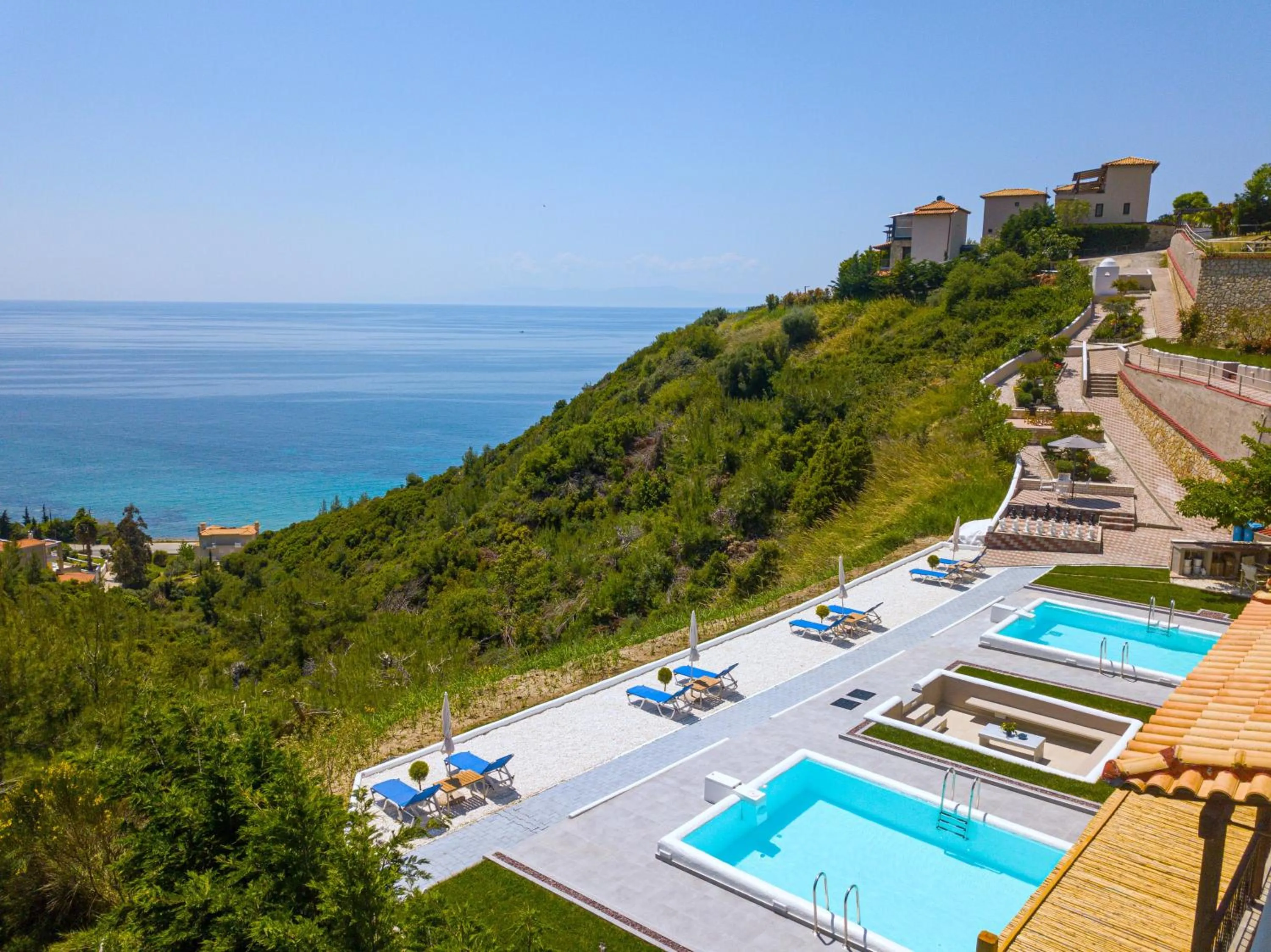 Property building in Koumaros Aparthotel