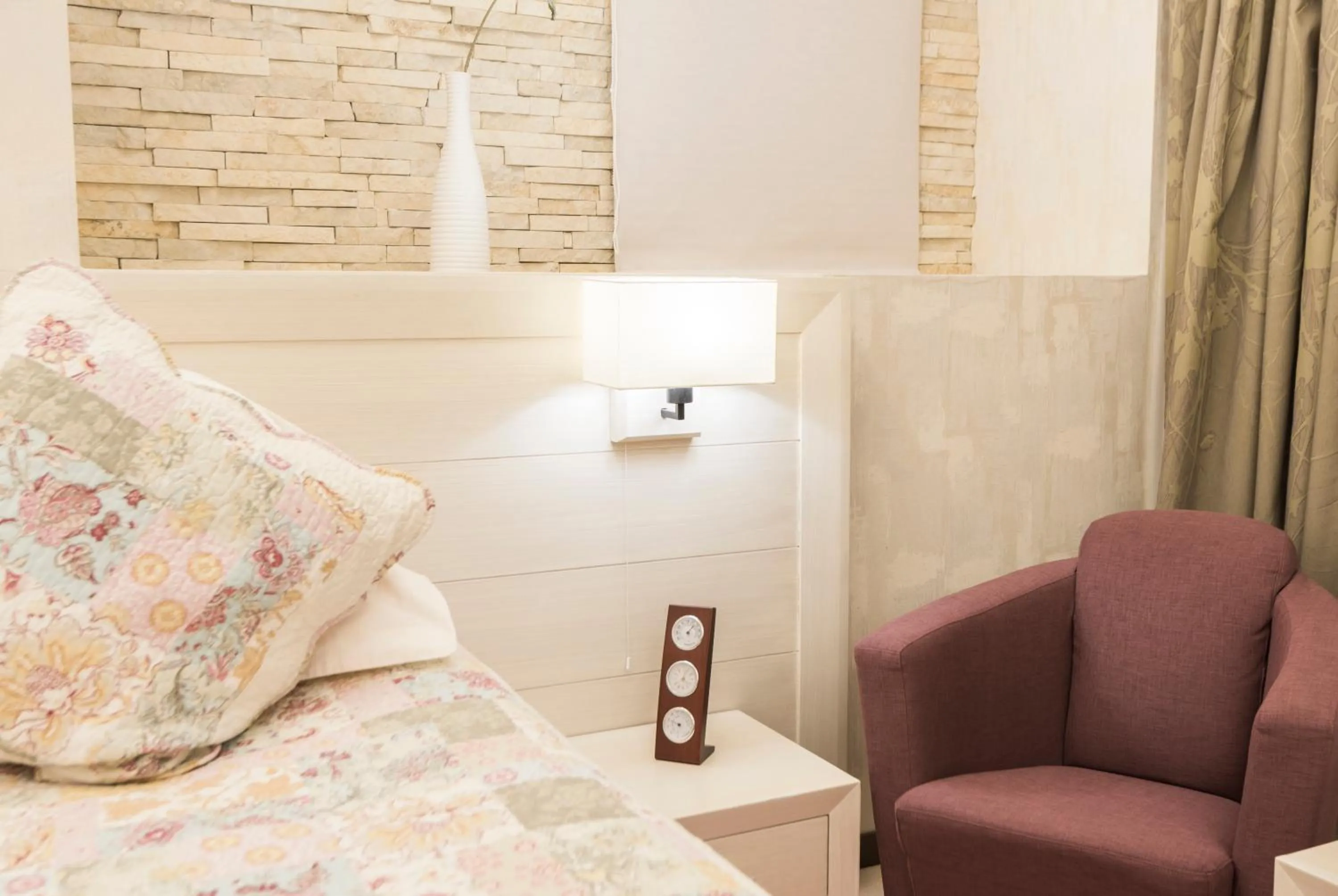 Decorative detail, Bed in Ioana Boutique Hotel