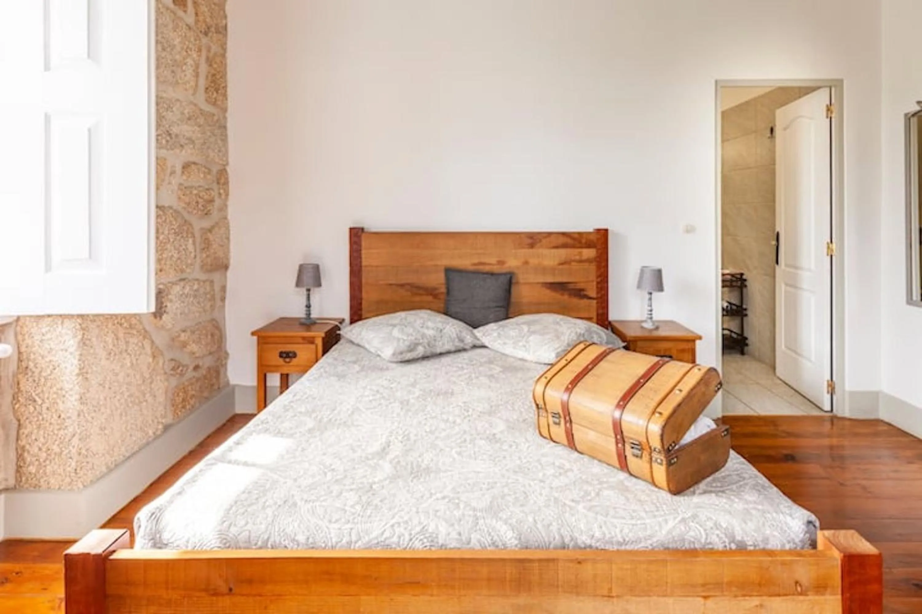 Bed in Casa do Cabeço