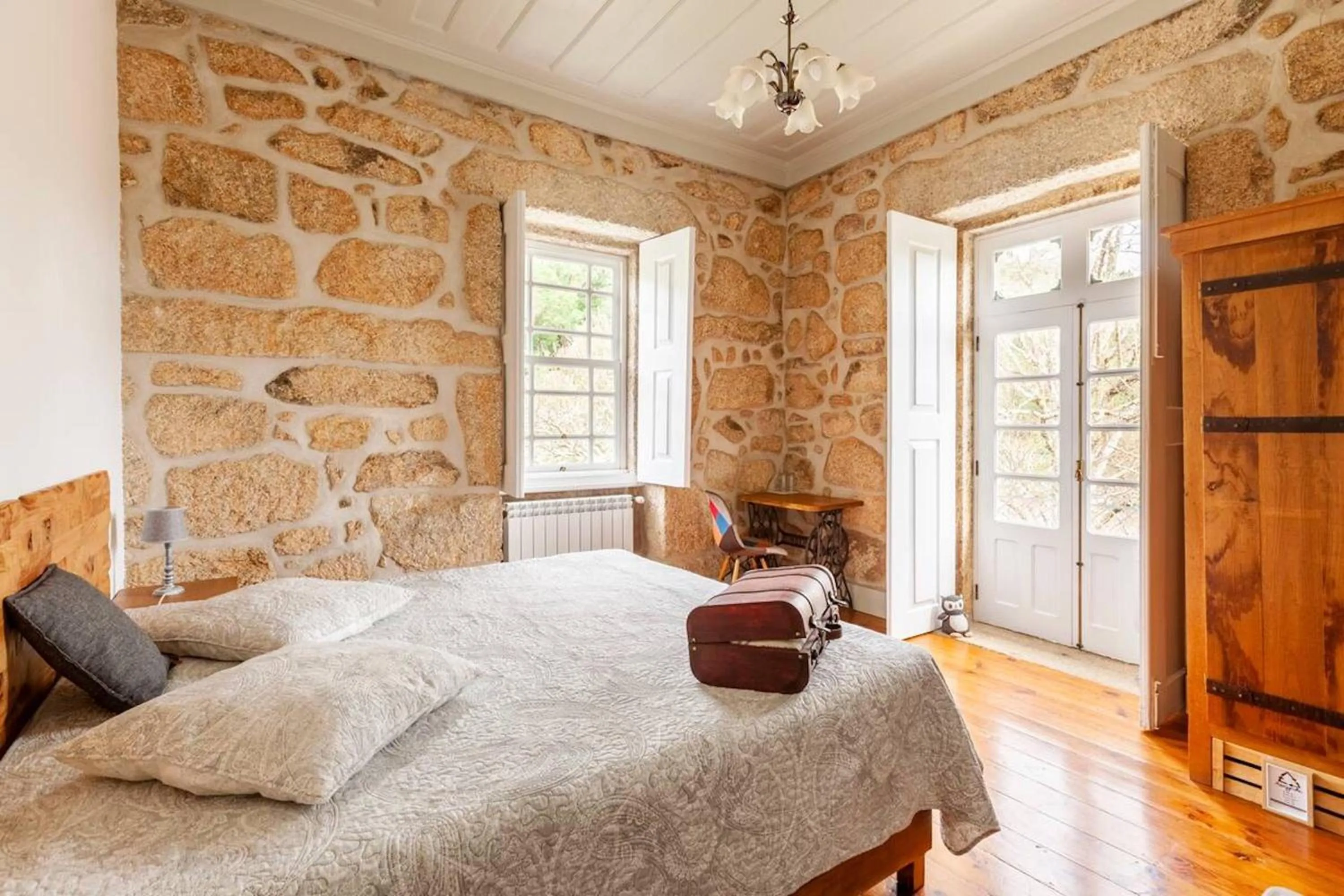 Bed in Casa do Cabeço