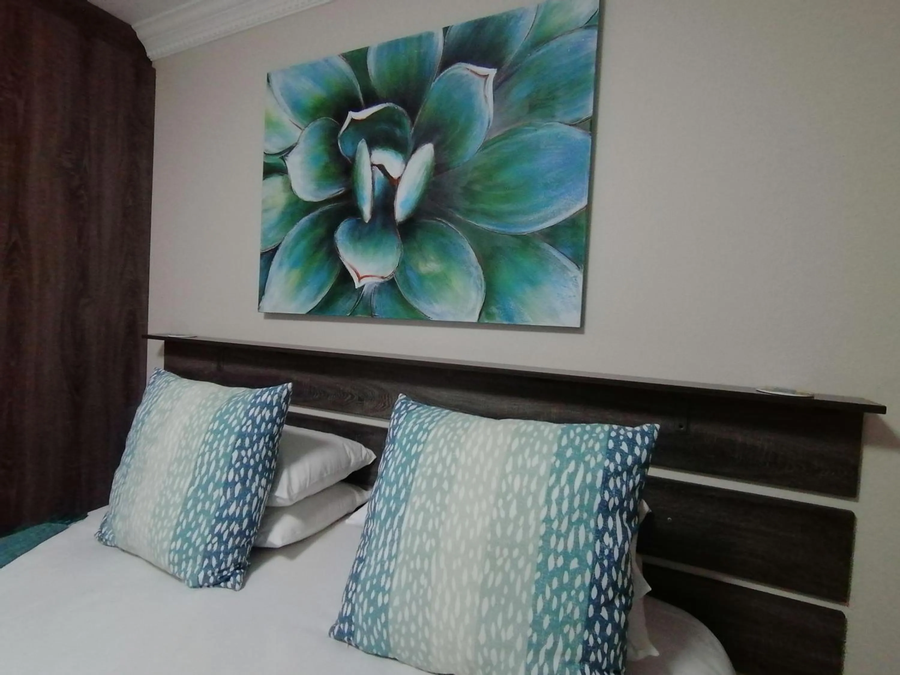 Bed in Blue Sea Guest House