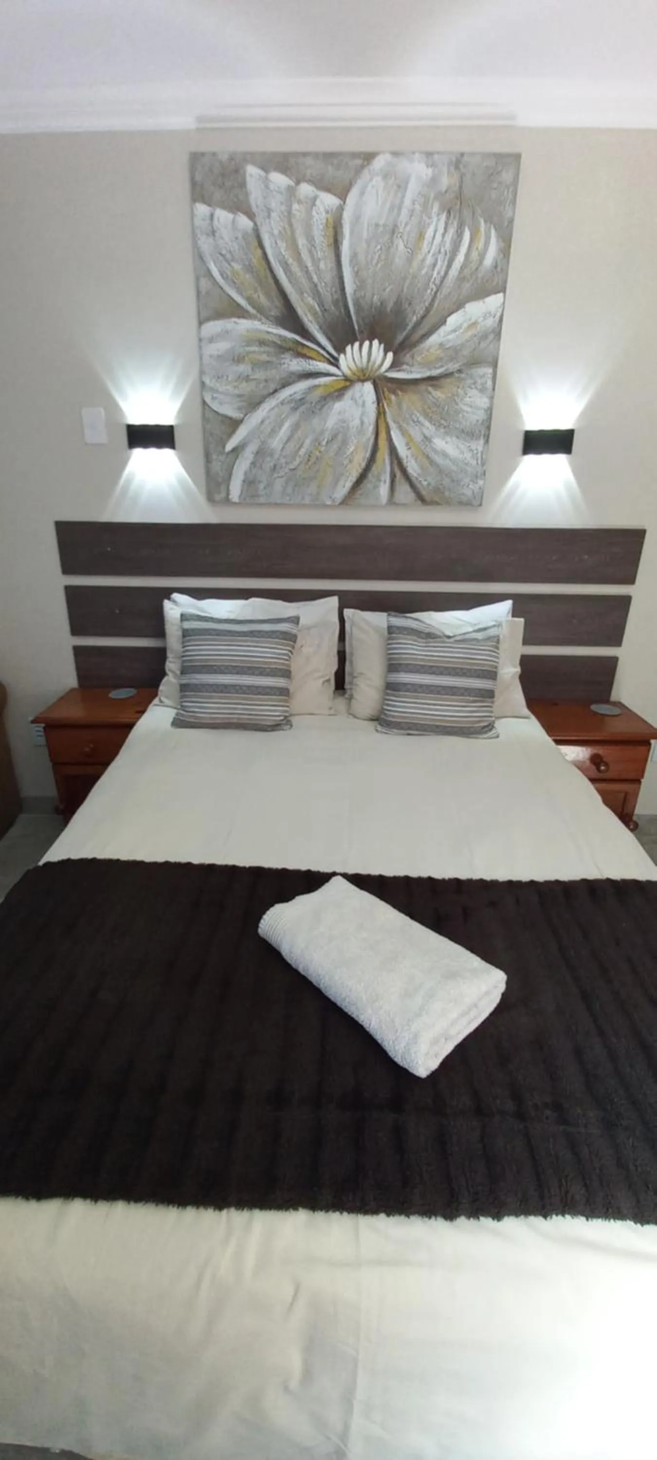 Bed in Blue Sea Guest House