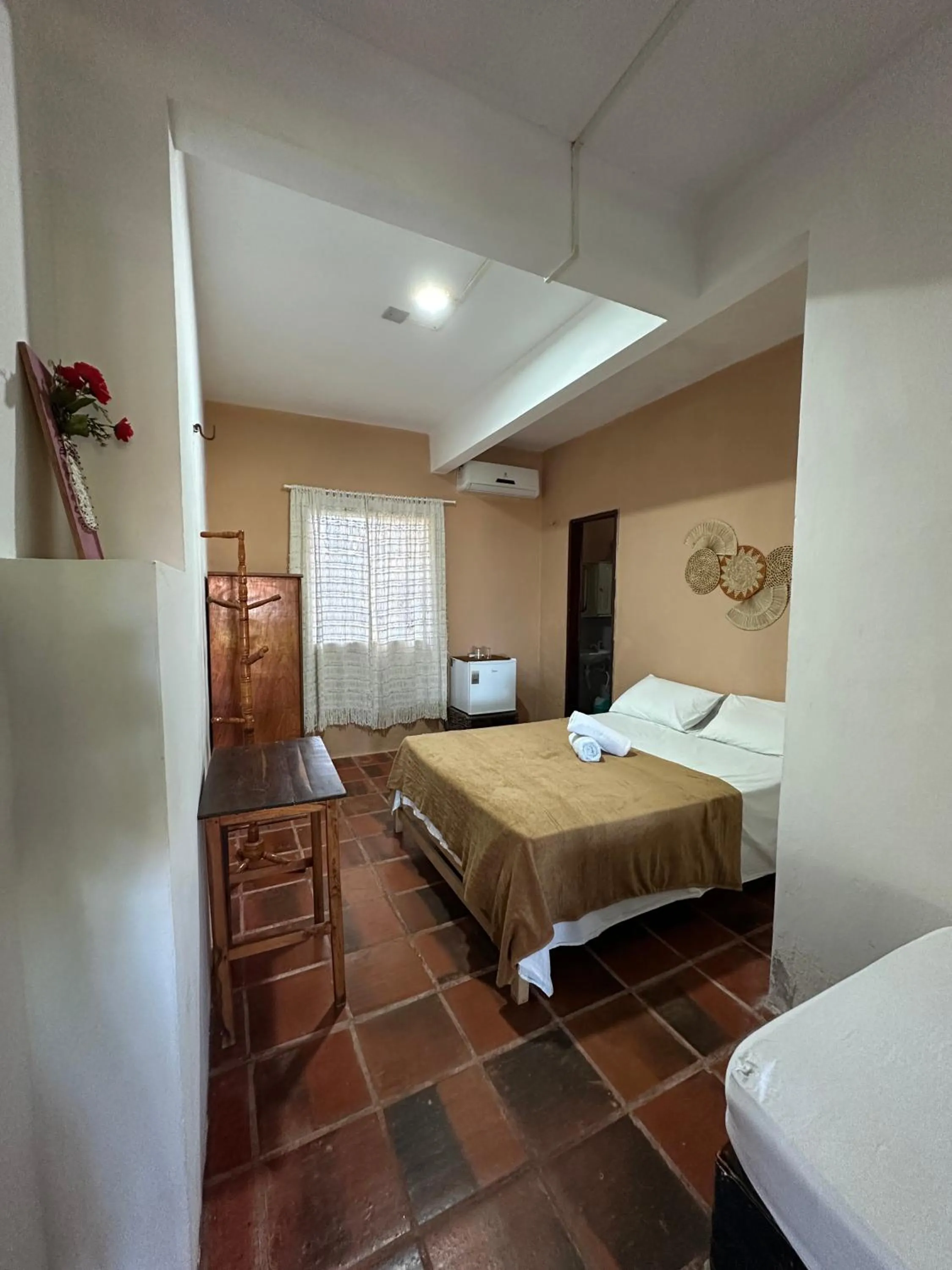 Bed in Pousada Casa do Josef