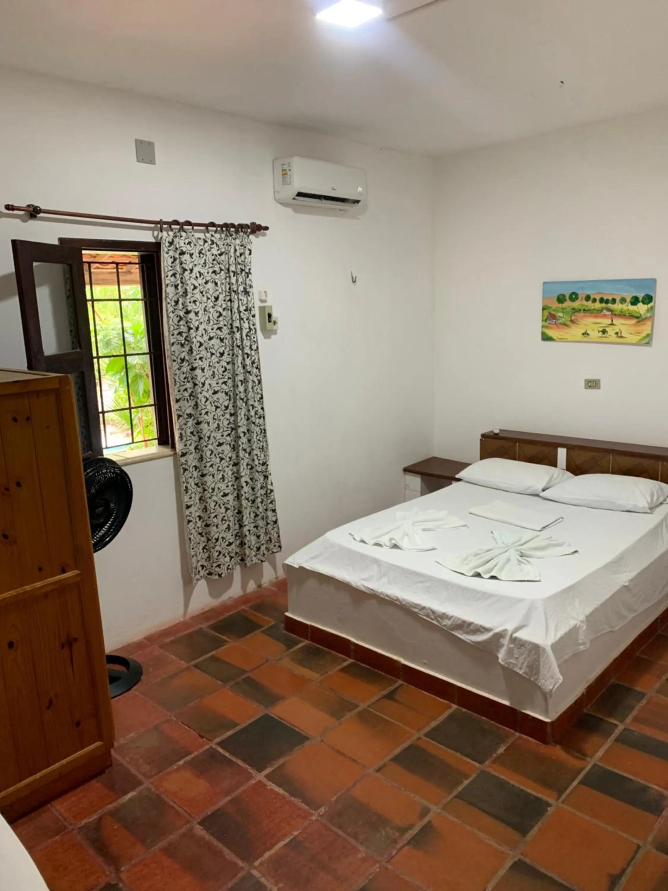 Bed in Pousada Casa do Josef