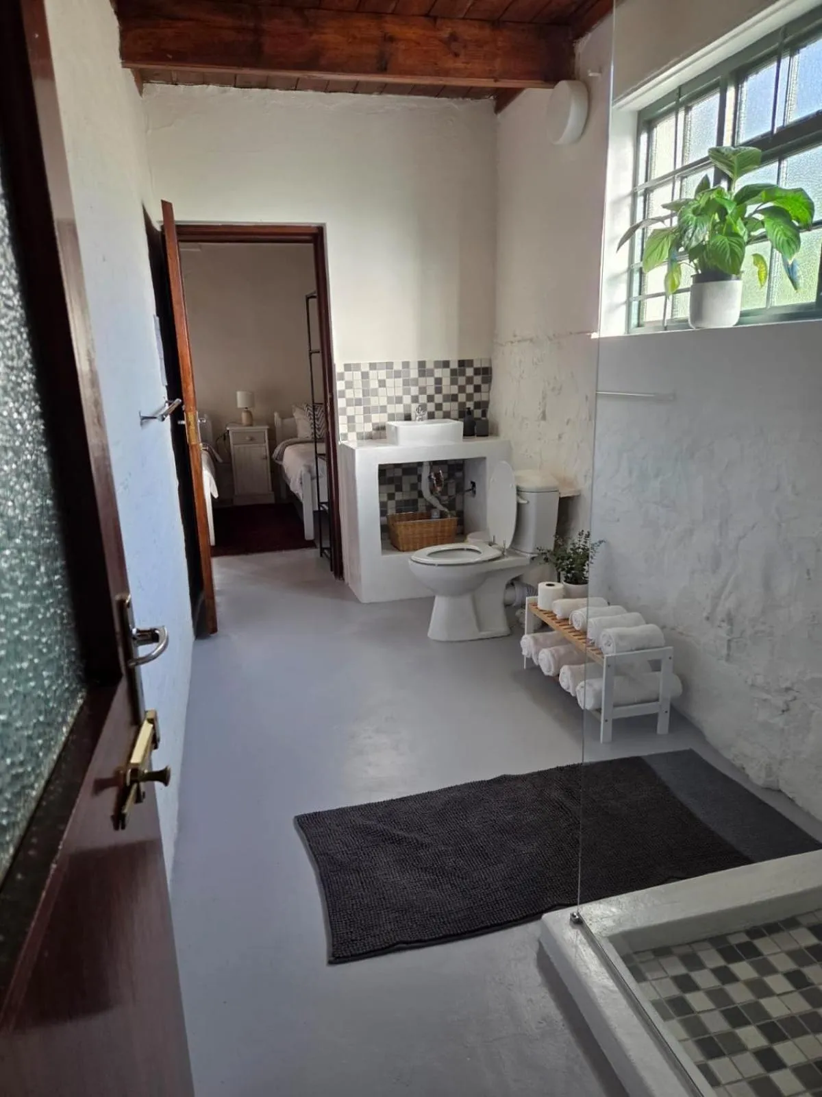 Bathroom, Bed in Montagu Koo Karoo