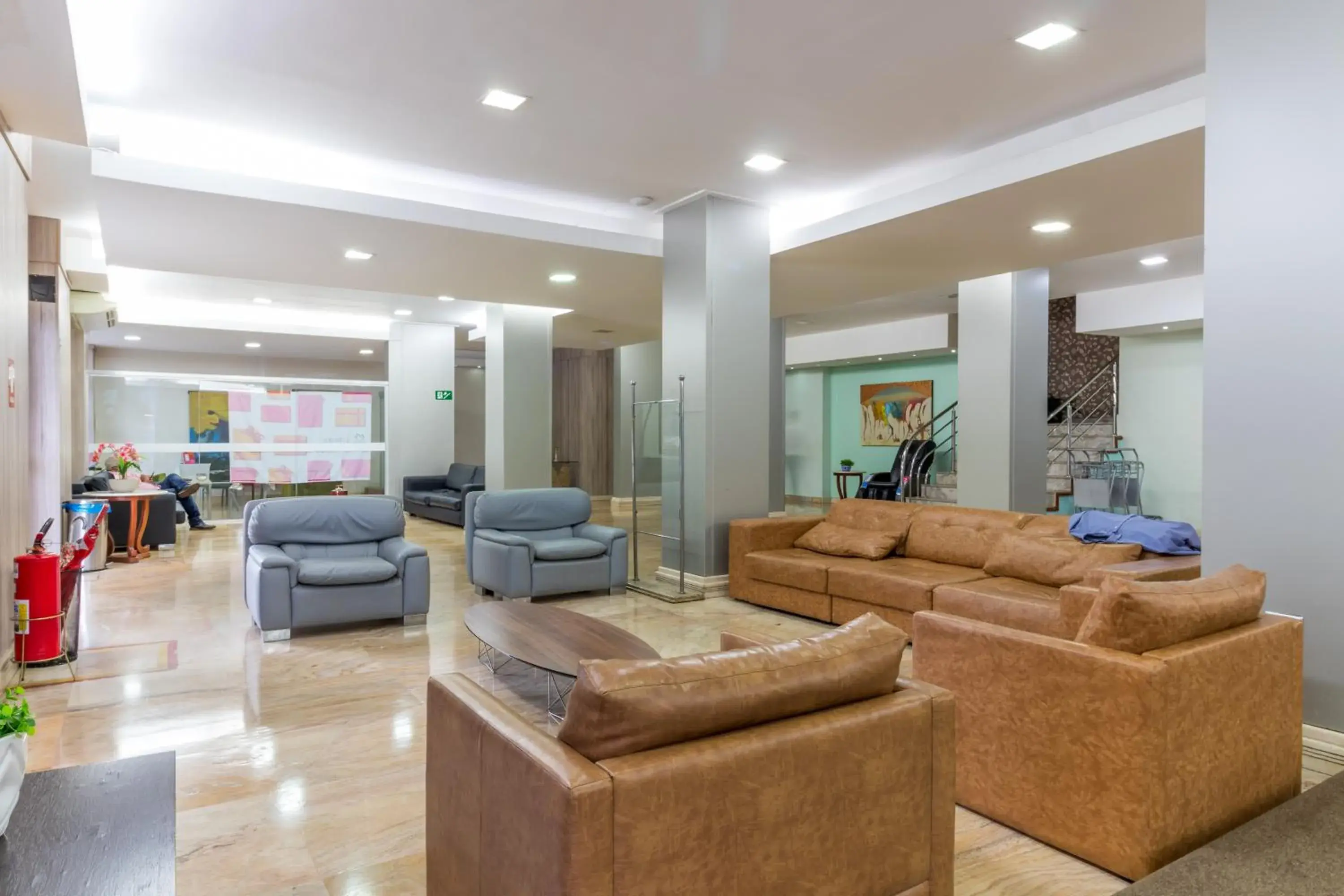 Lobby or reception in Umuarama Plaza Hotel by Castelo Itaipava Lobby or reception in Umuarama Plaza Hotel by Castelo Itaipava