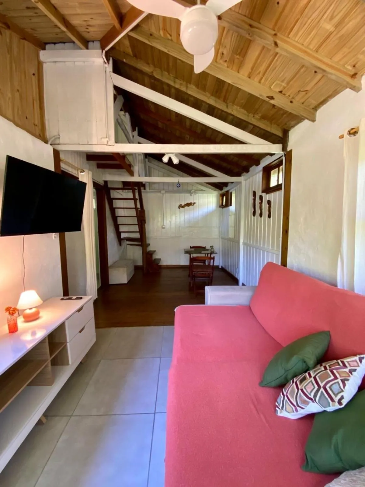 Bed in Recanto das Bromélias Chalés