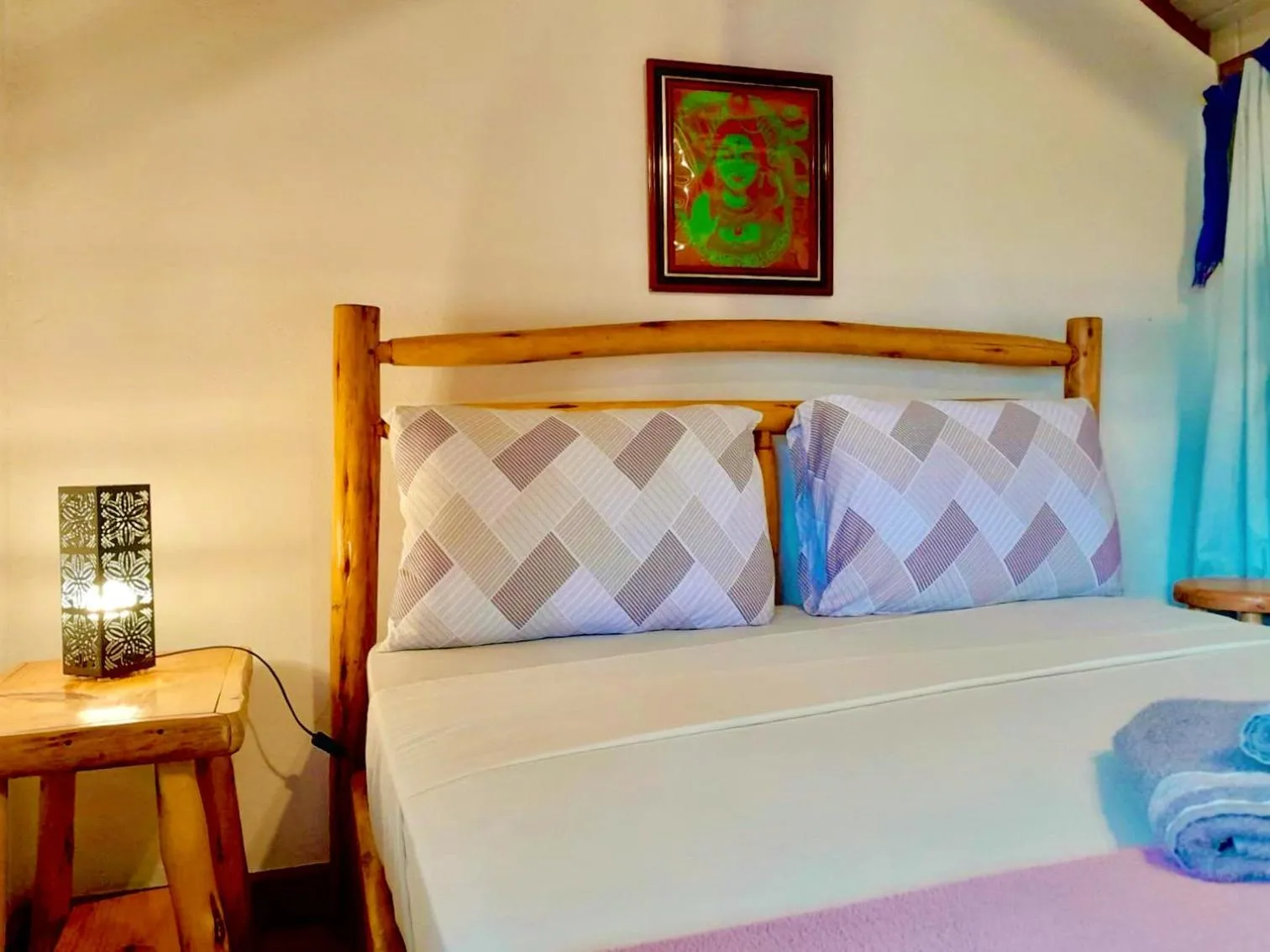 Bed in Recanto das Bromélias Chalés