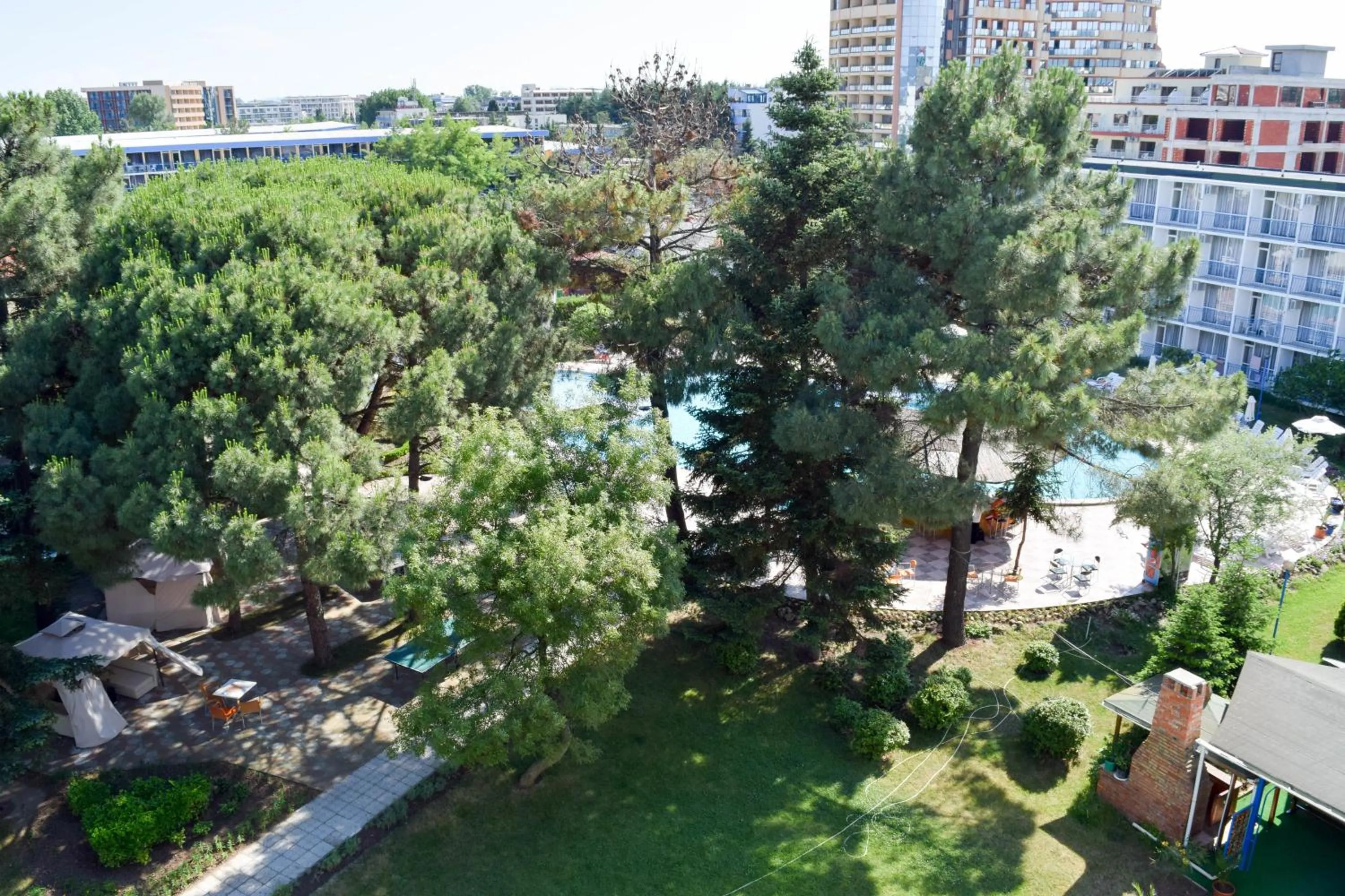 Garden view in Balaton Hotel