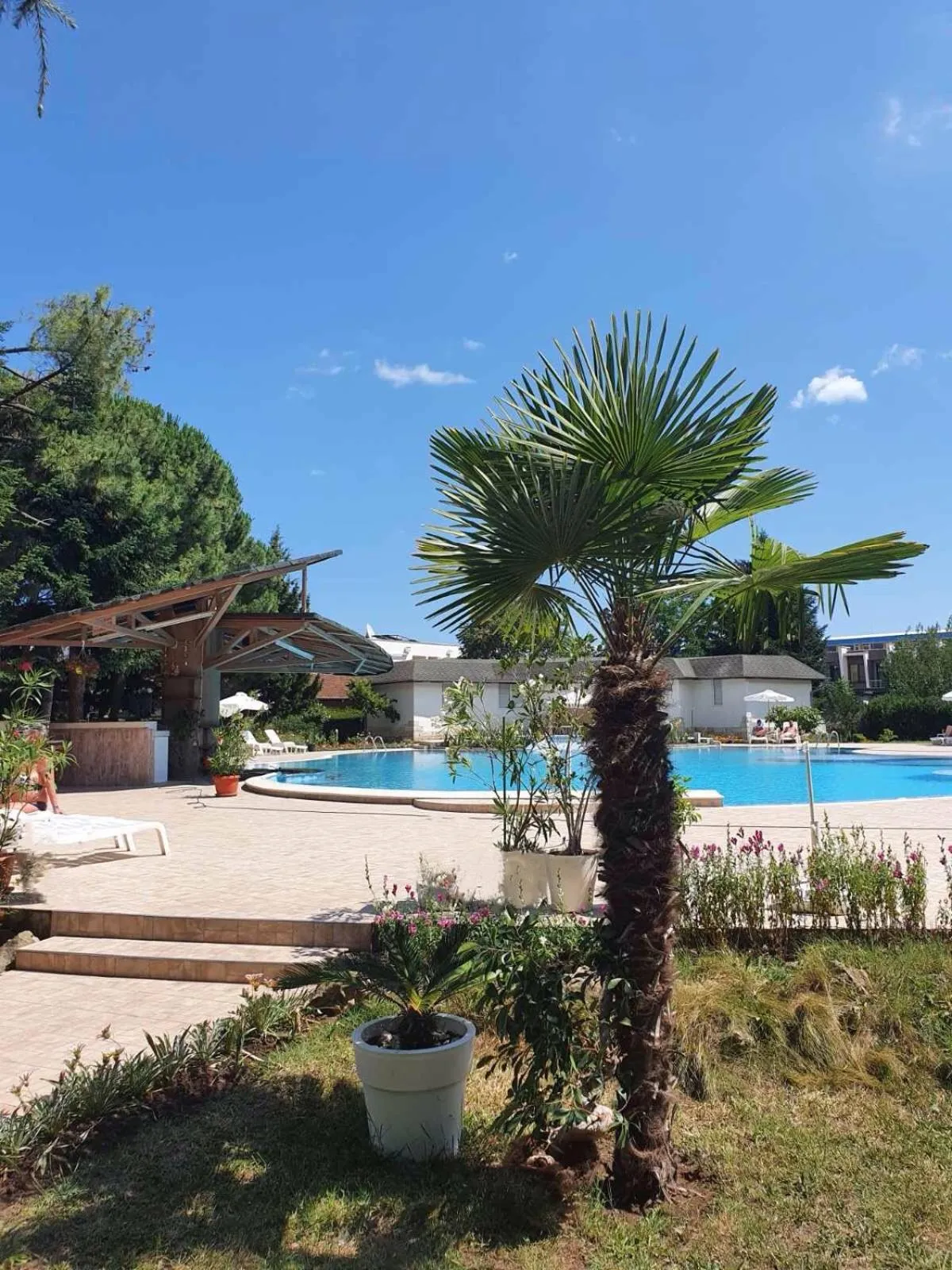 Garden in Balaton Hotel