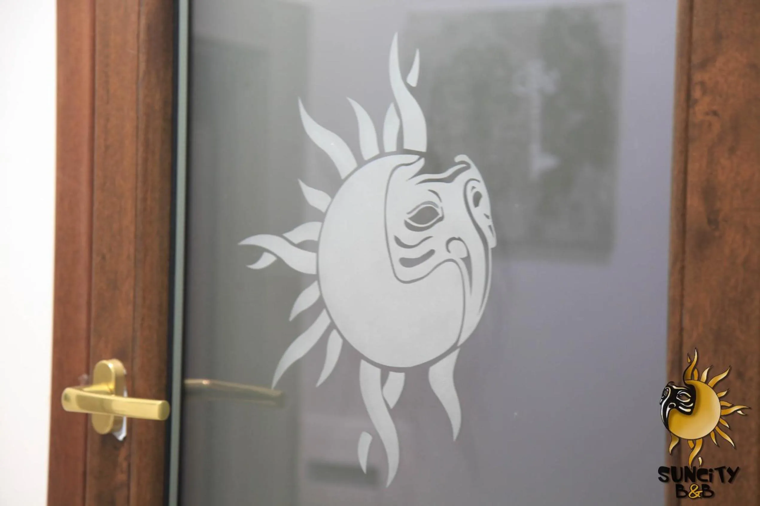 Decorative detail in Suncity B&B