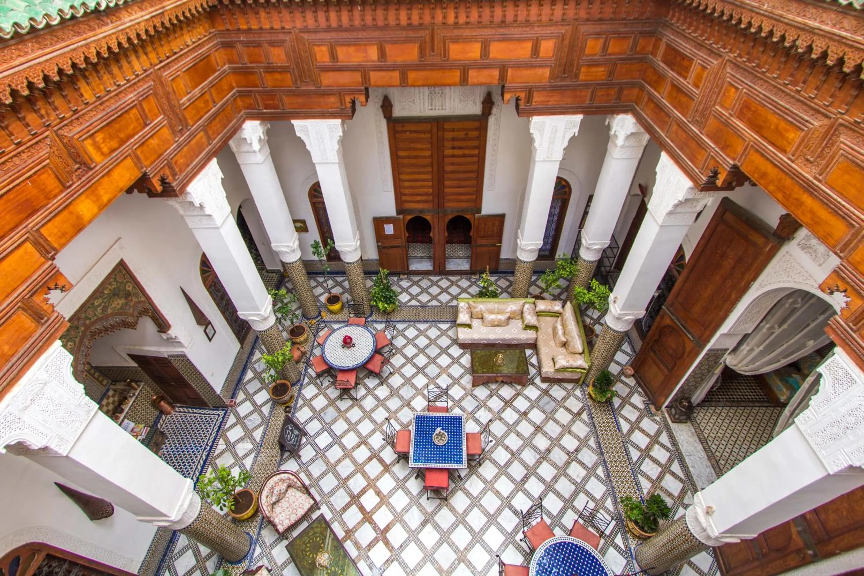Lobby or reception in Riad Dar Skalli & SPA