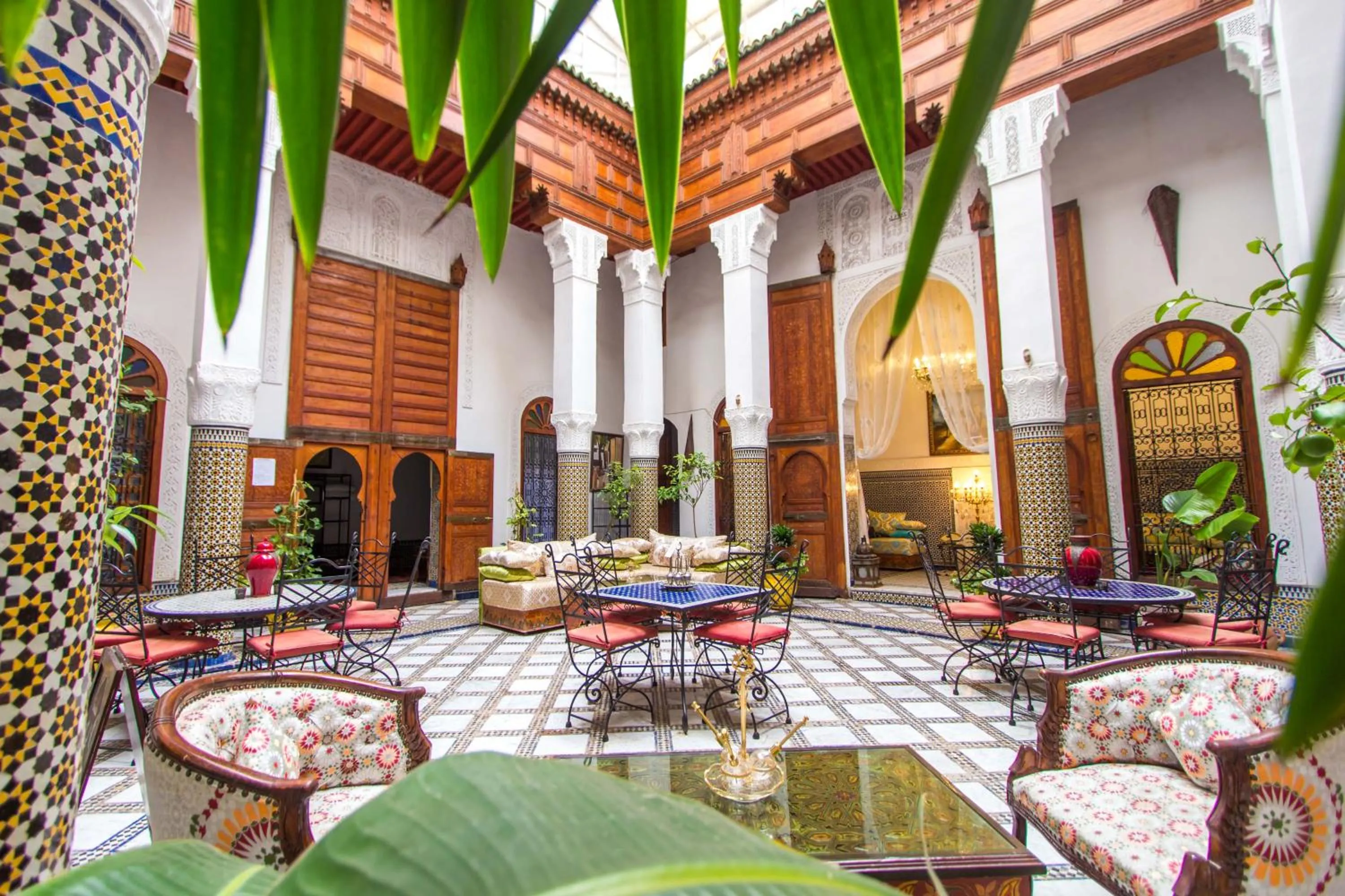 Lobby or reception in Riad Dar Skalli & SPA
