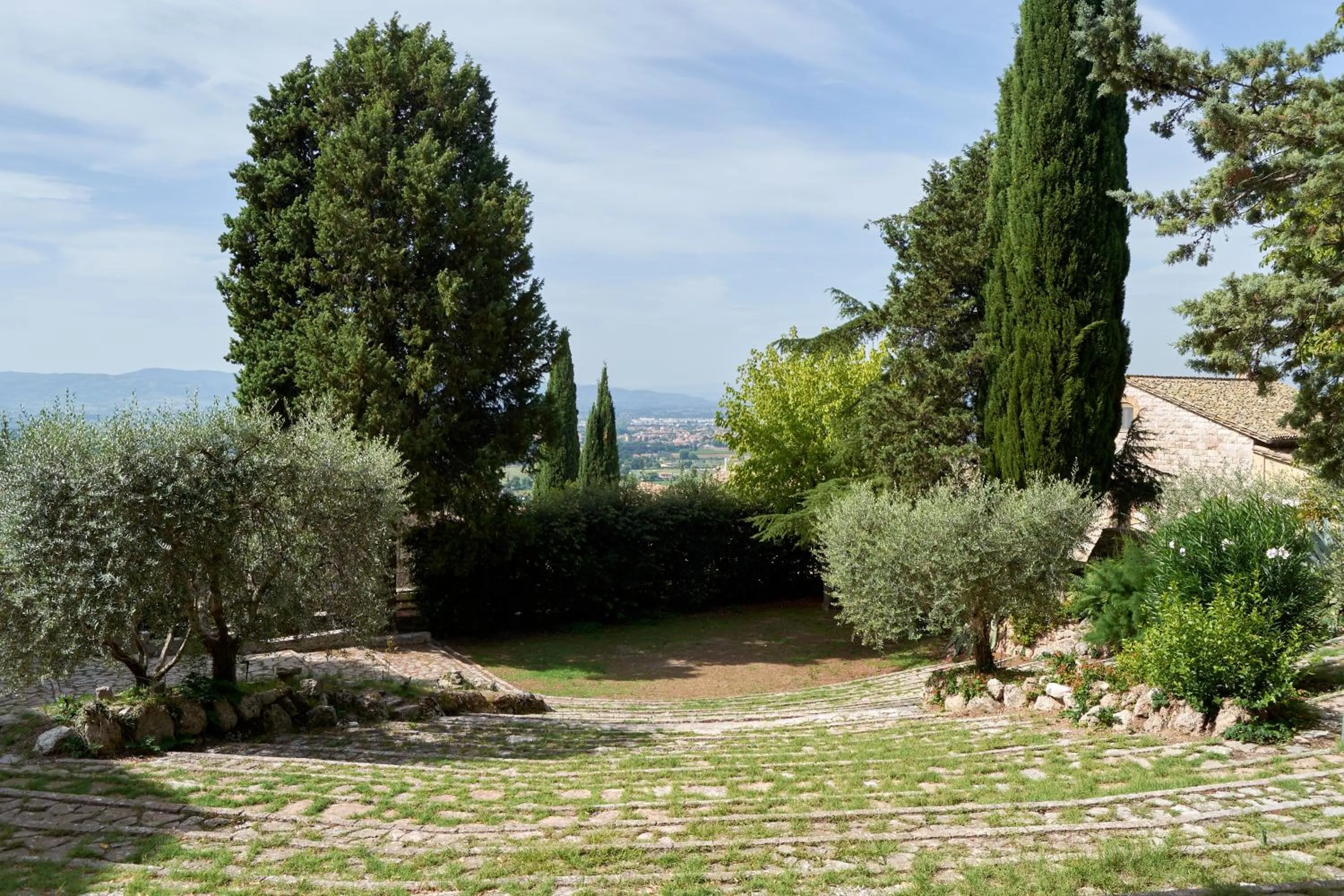 Garden in Cittadella Laudato Si'
