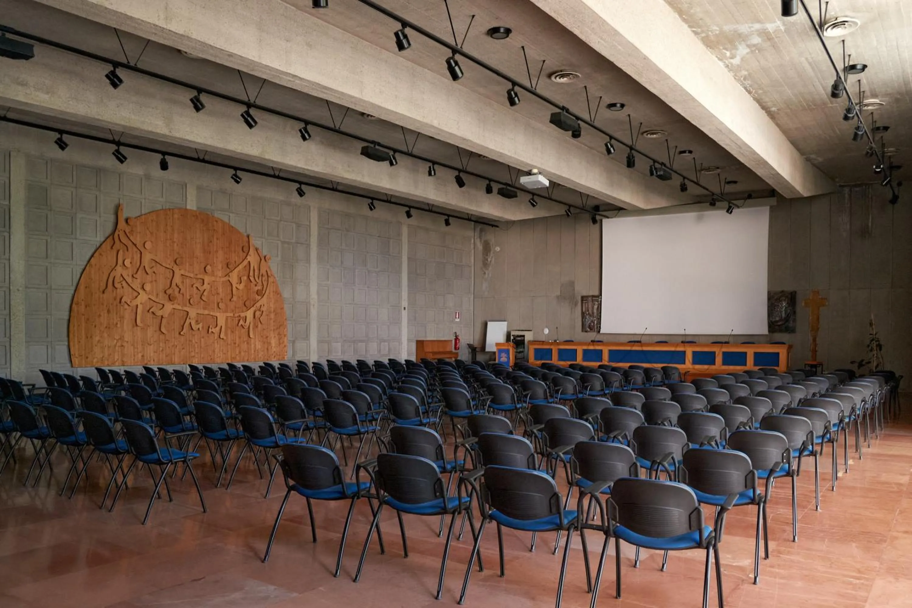 Meeting/conference room in Cittadella Laudato Si'