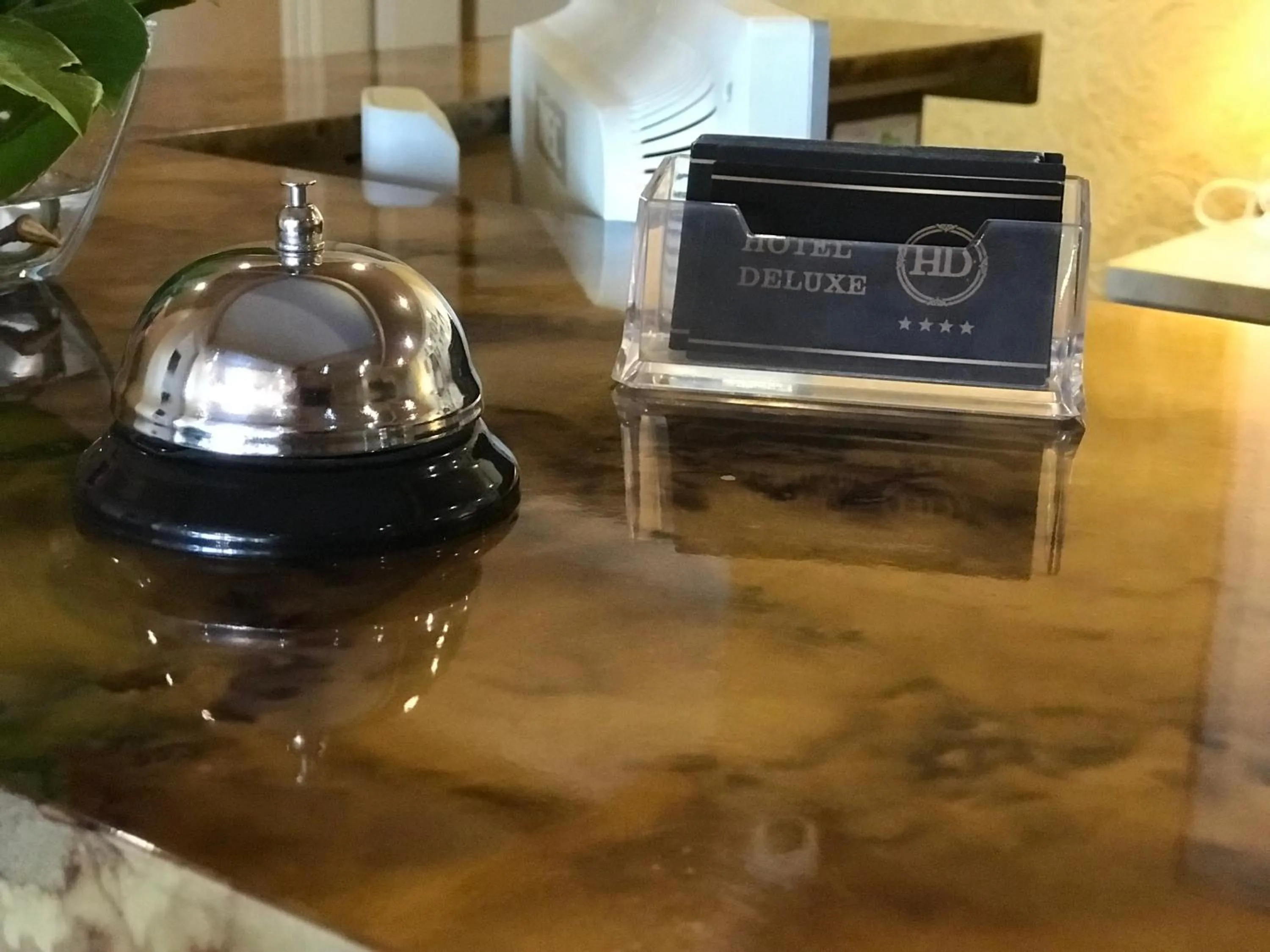 Property logo or sign in Hotel Deluxe