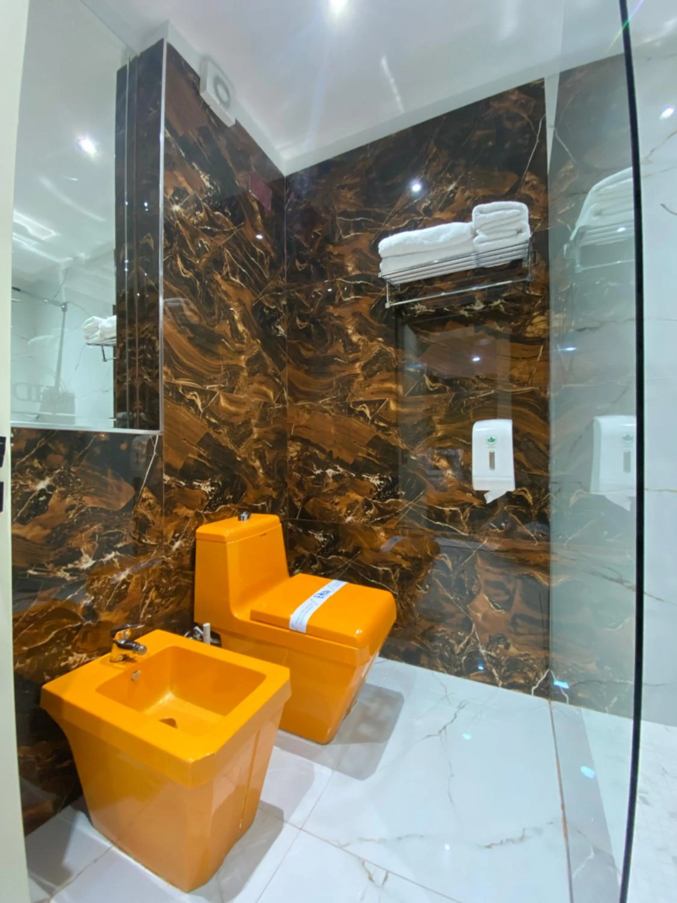 Shower in Hotel Deluxe