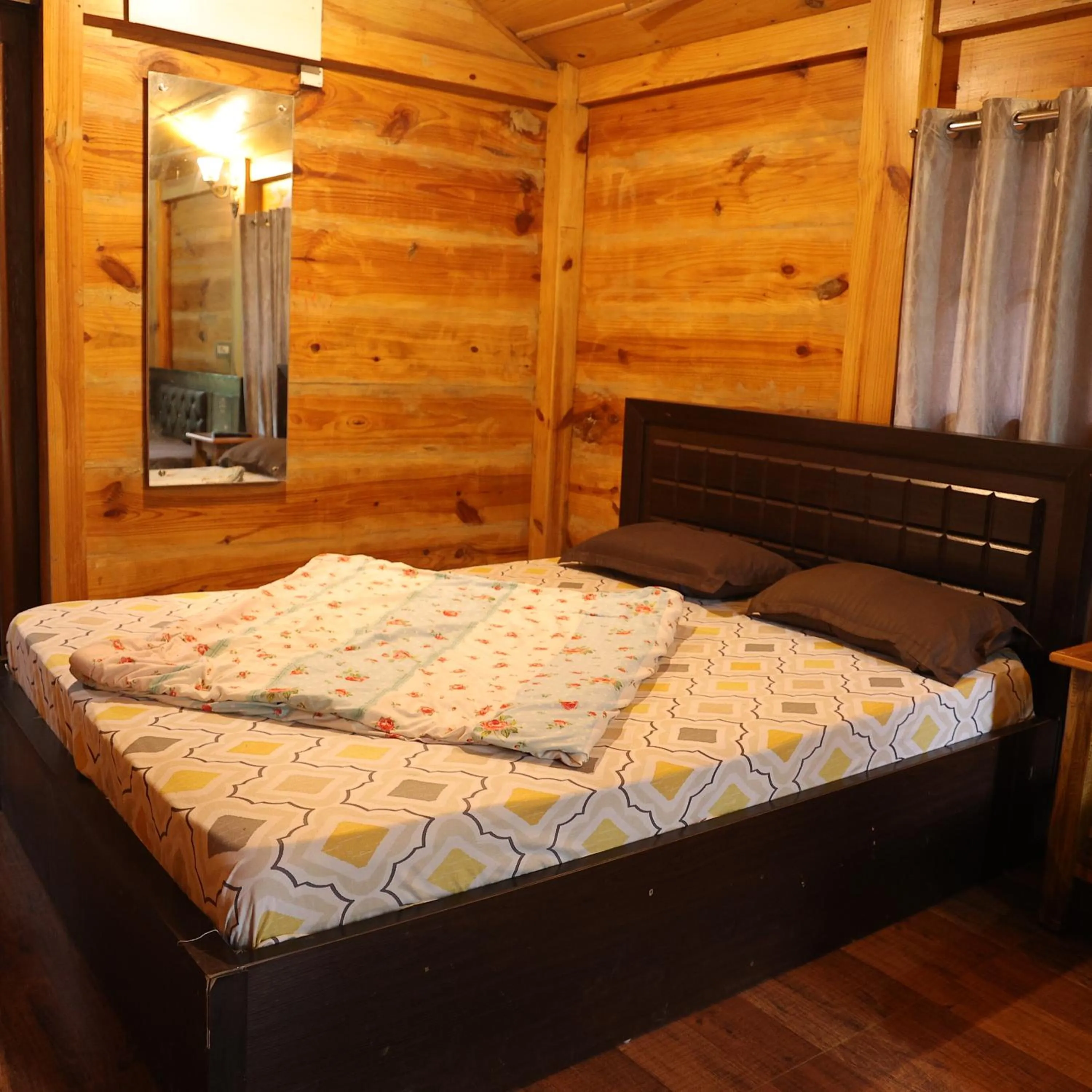 Bed in Farmers Son CampingGround