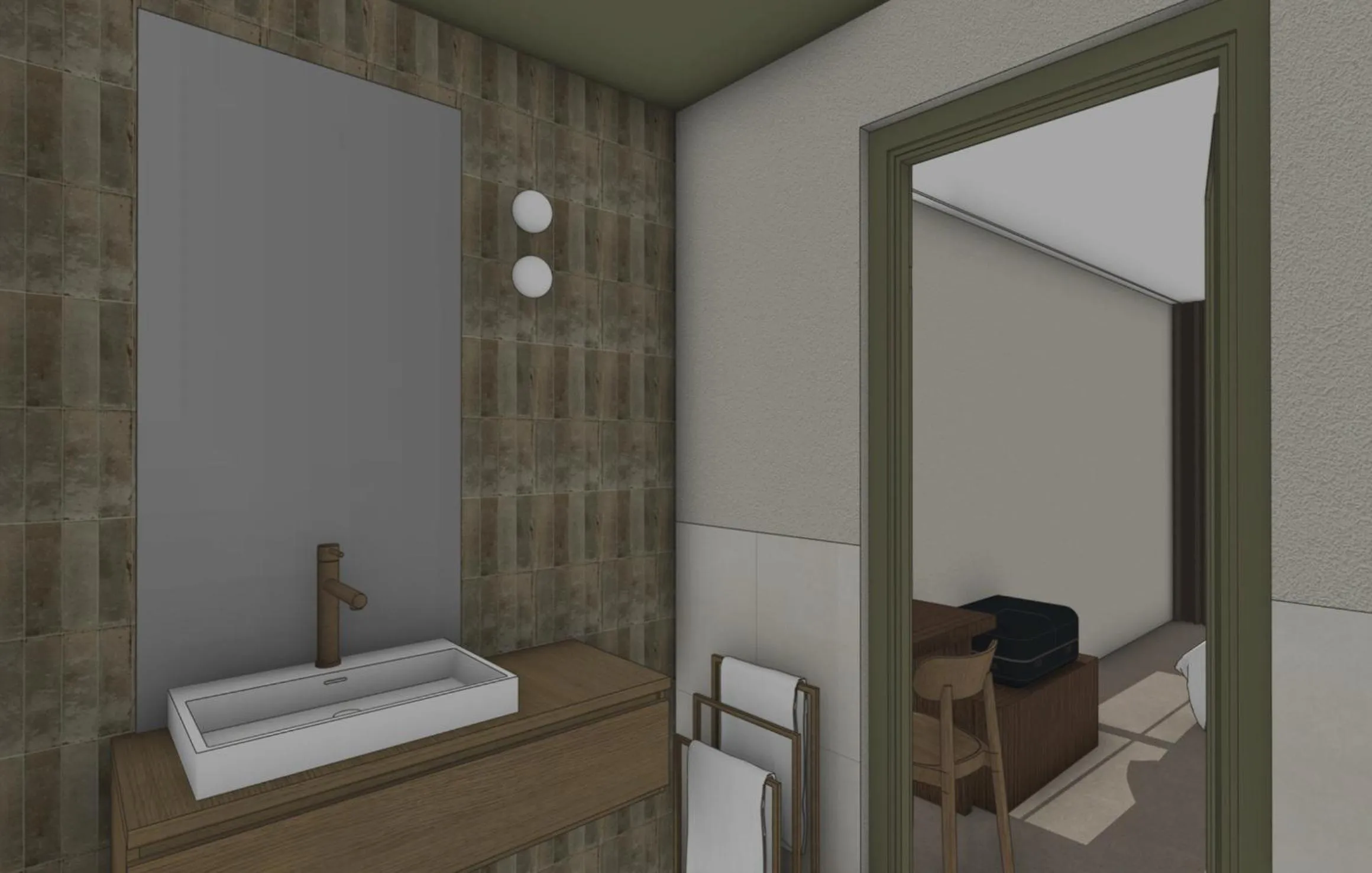 Bed in Blanckthys Hotel Voeren