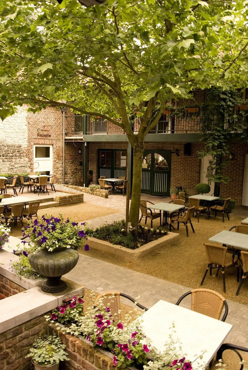Balcony/Terrace in Blanckthys Hotel Voeren