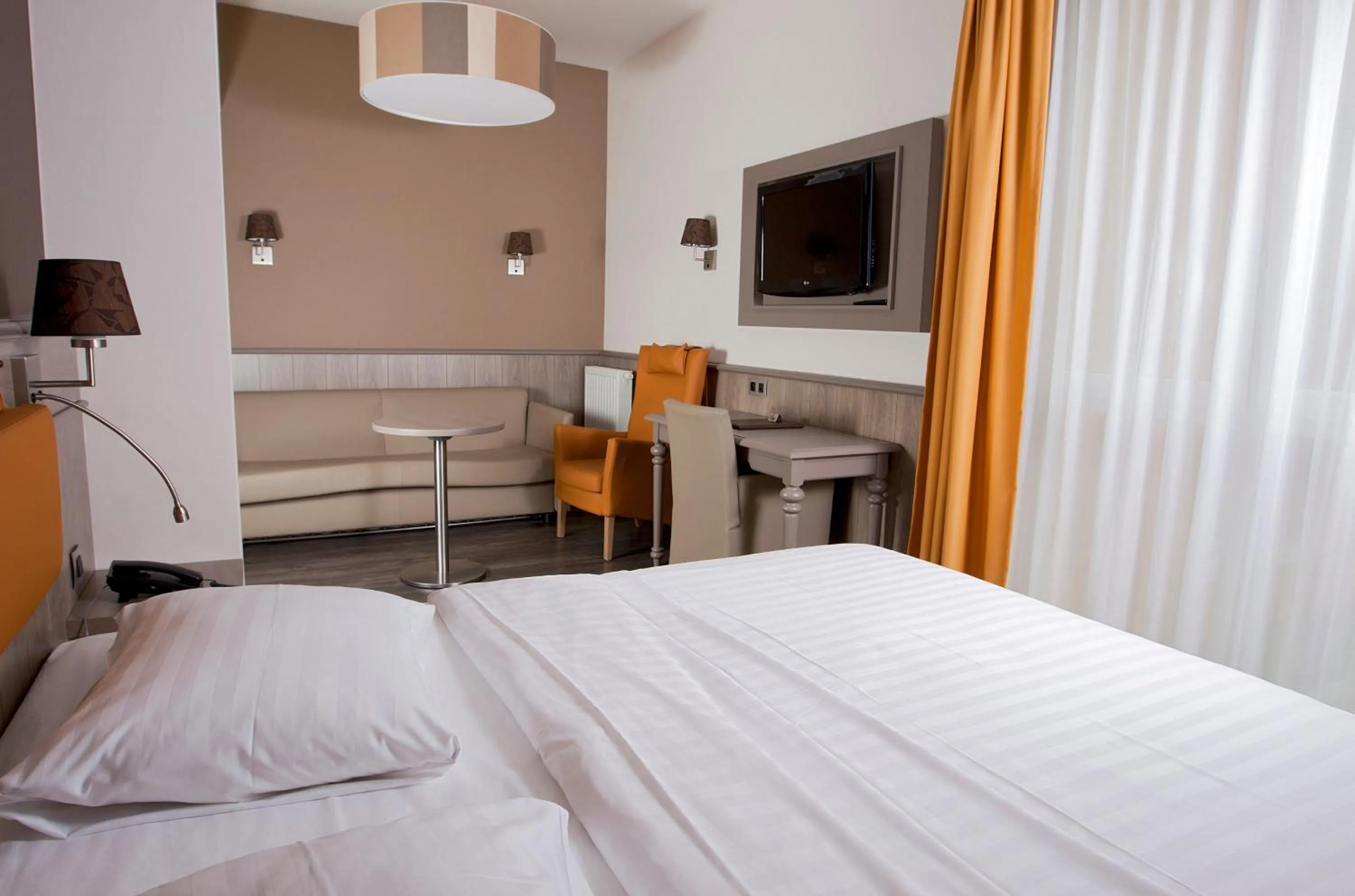 Bed in Blanckthys Hotel Voeren