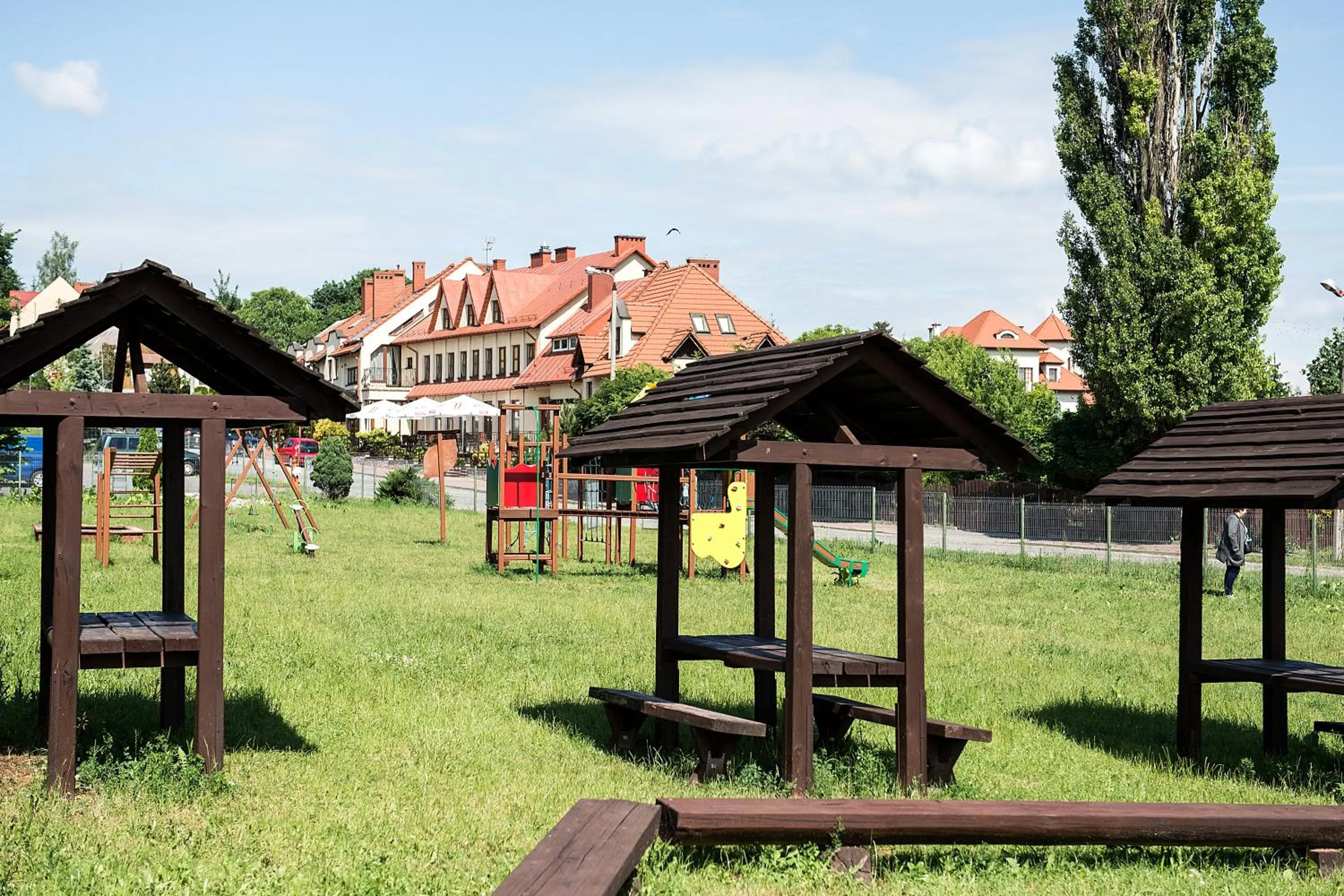 BBQ facilities in Hotel Karczówka
