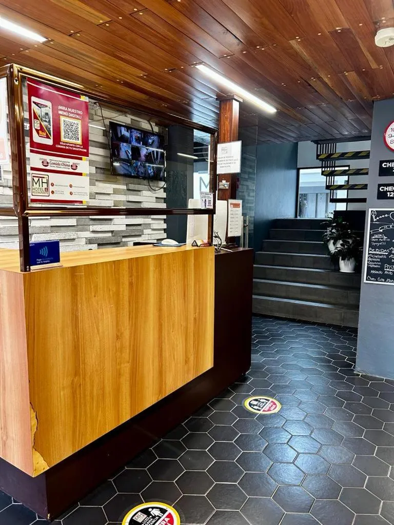 Lobby or reception in Hotel MH