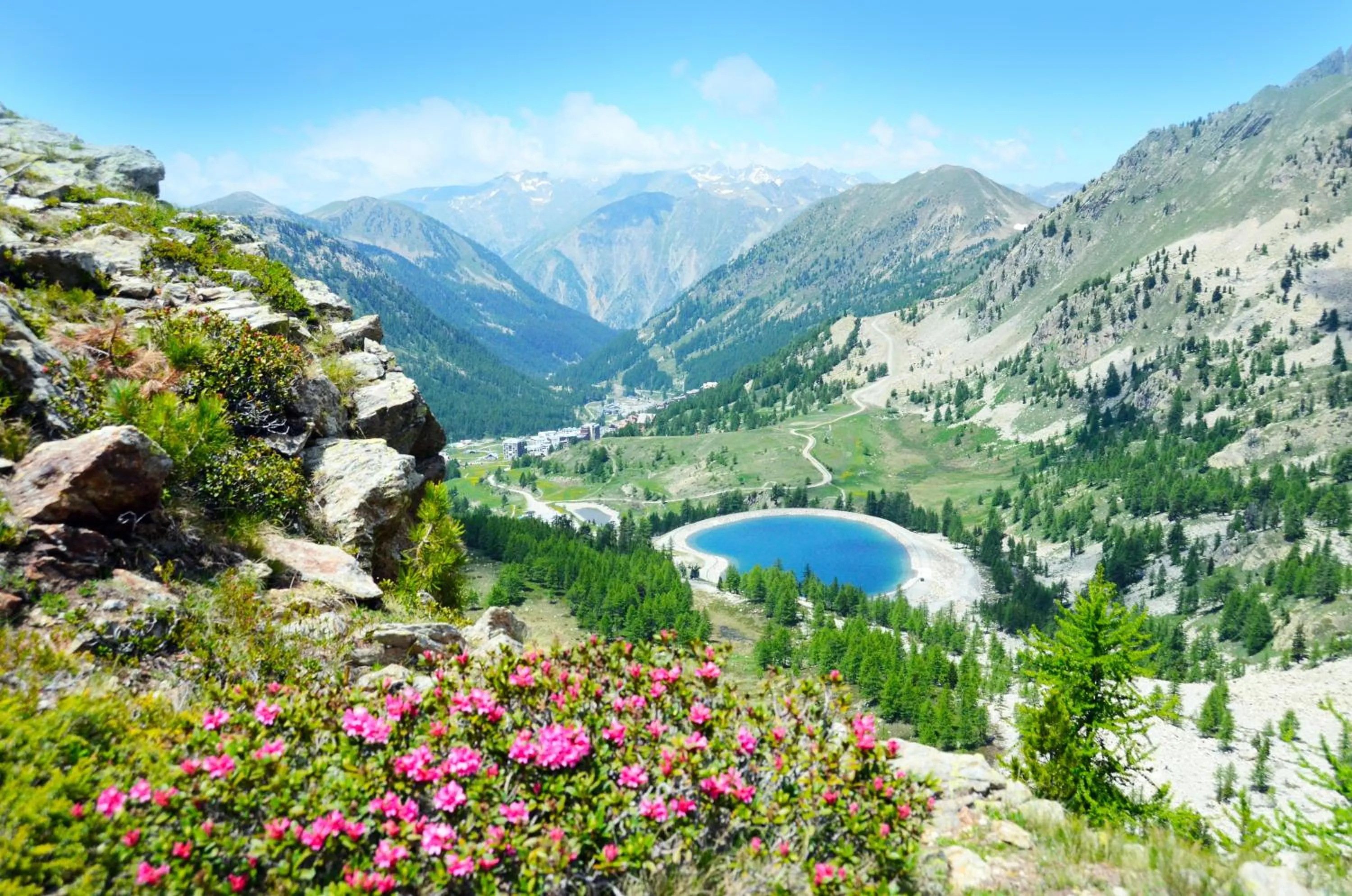 Natural landscape in Hotel Le Druos