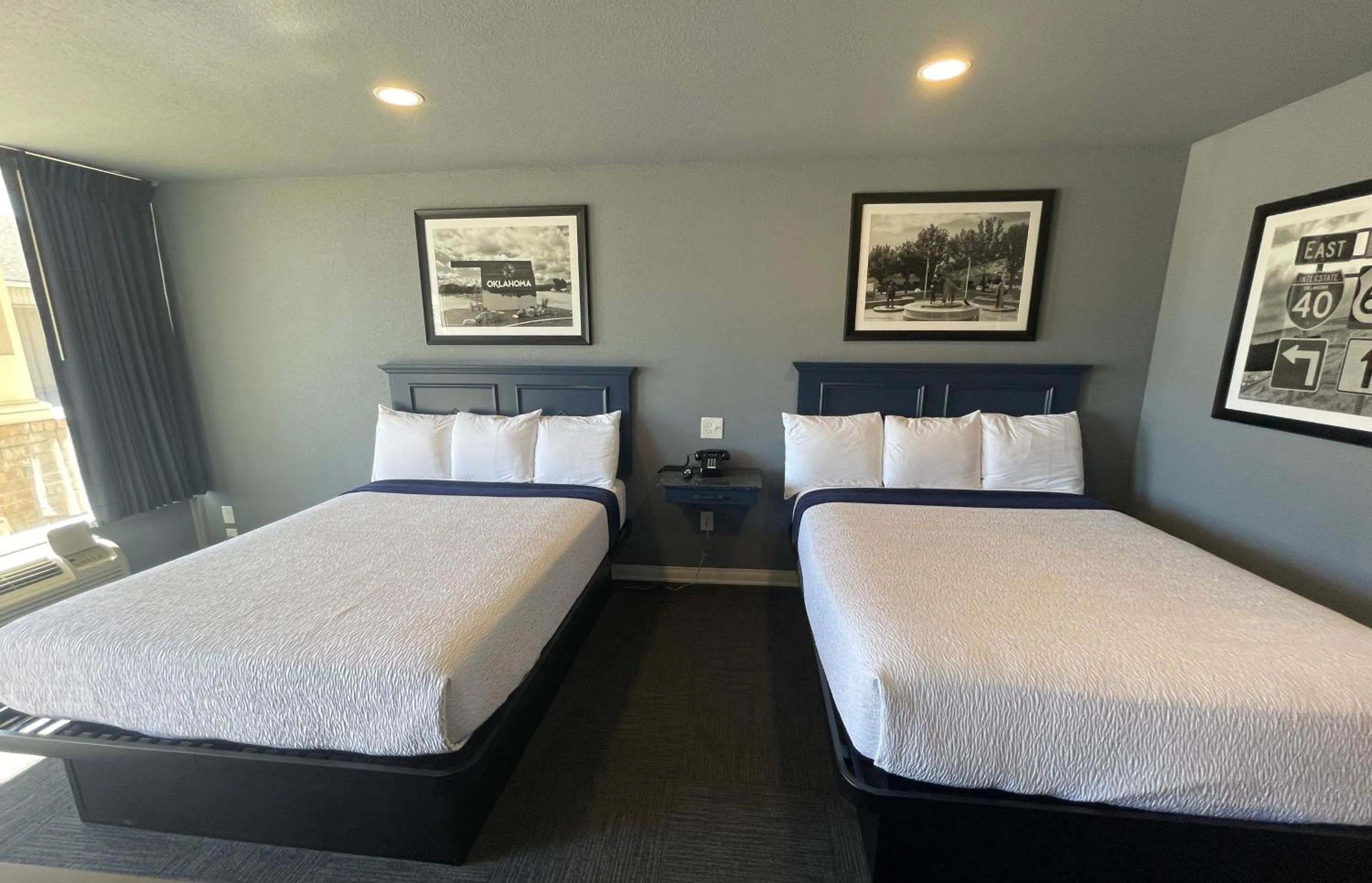 Bed in Interstate Inn