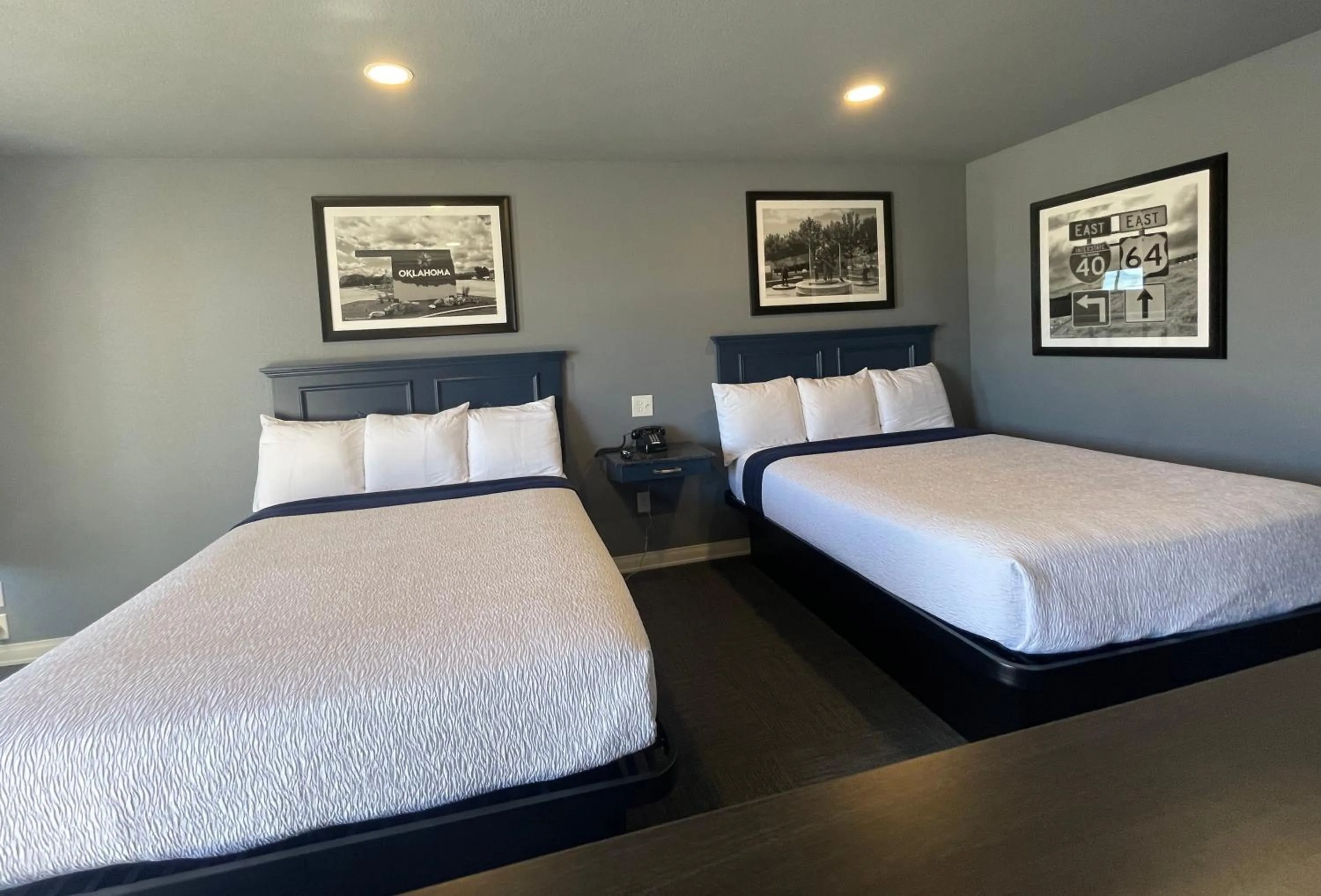 Bed in Interstate Inn