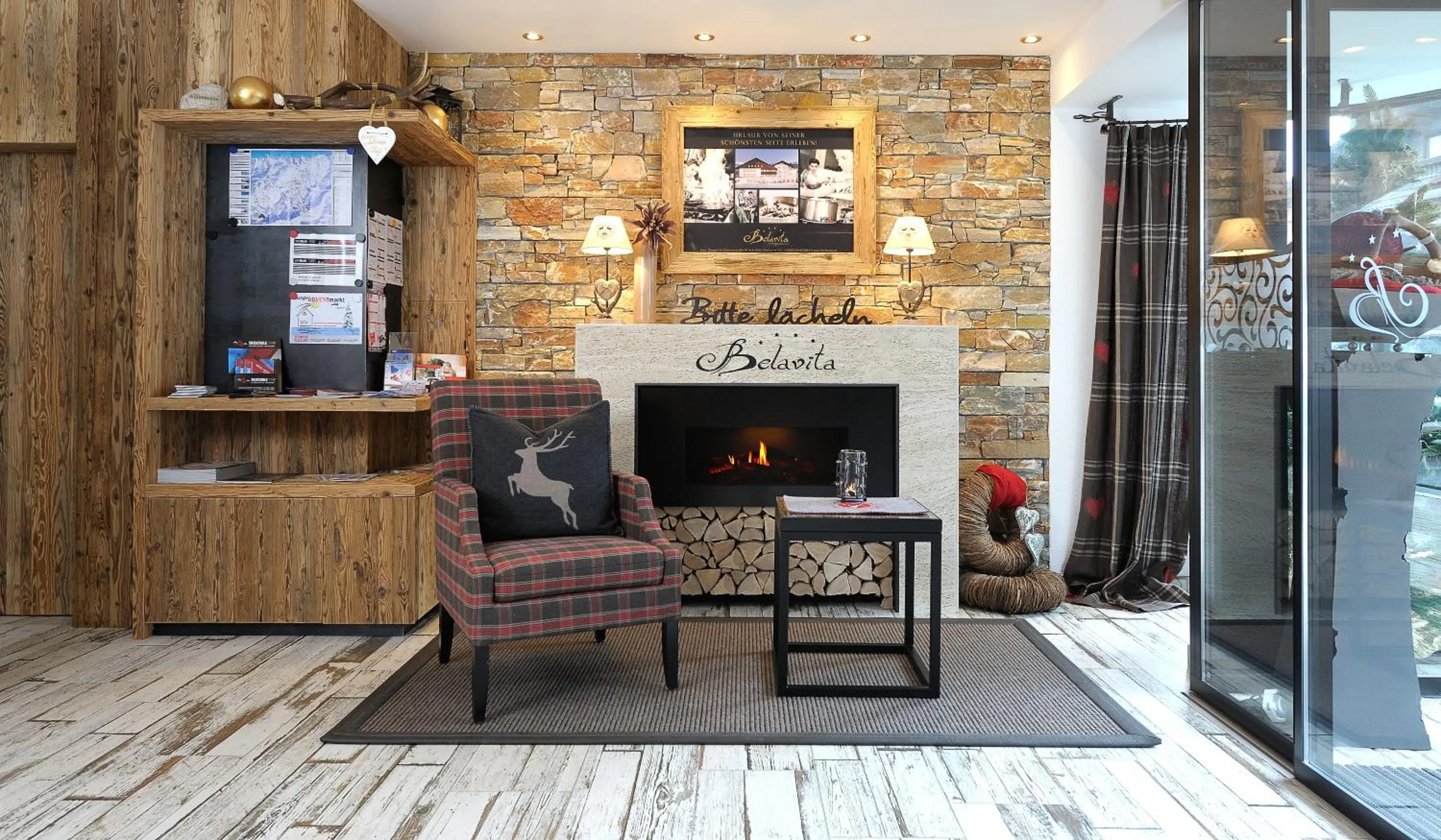 Lobby or reception in Belavita B&B