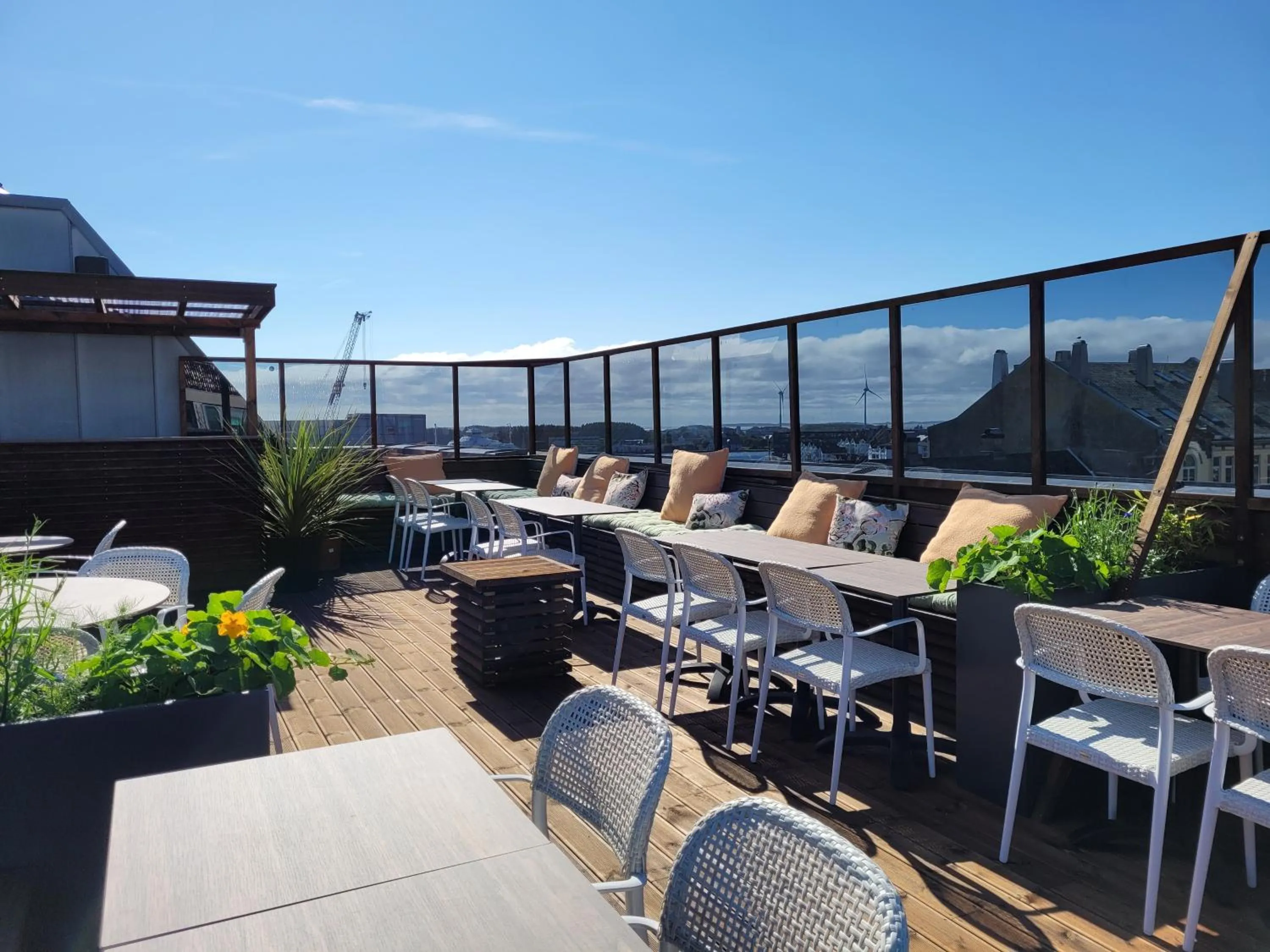 Balcony/Terrace in Banken Hotel