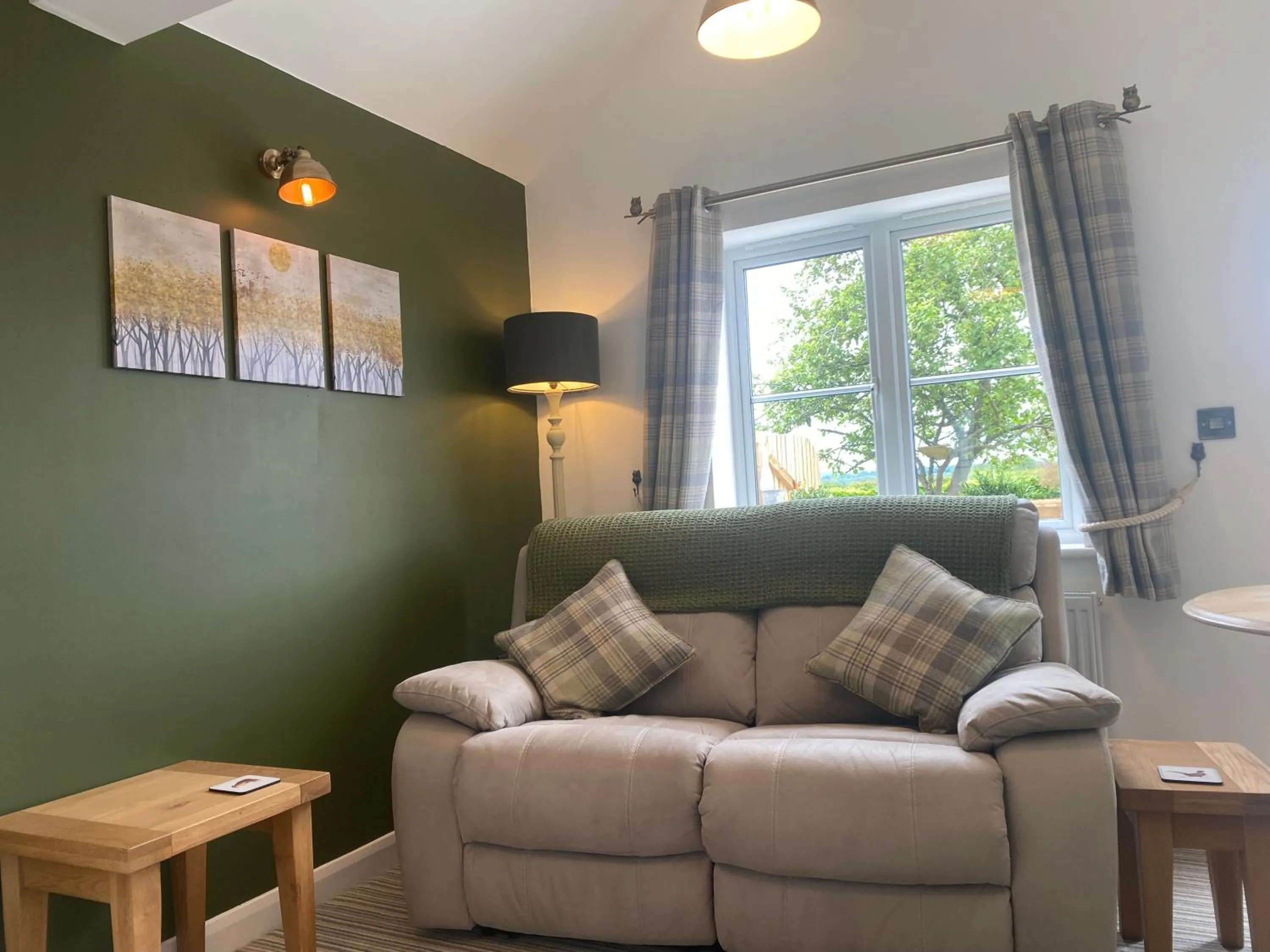 Living room in Brambling Fields B&B and Cottages