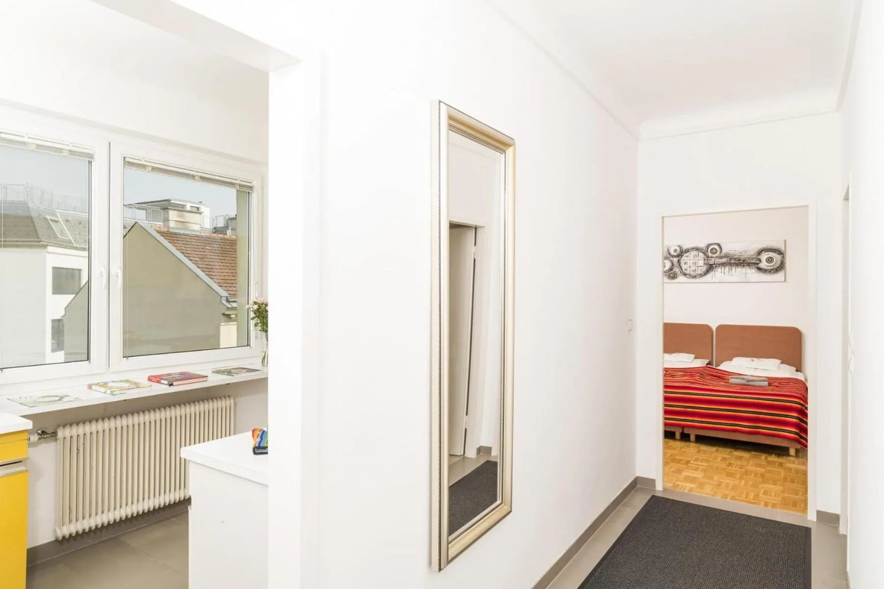 Photo of the whole room, Bed in Appartements Ferchergasse