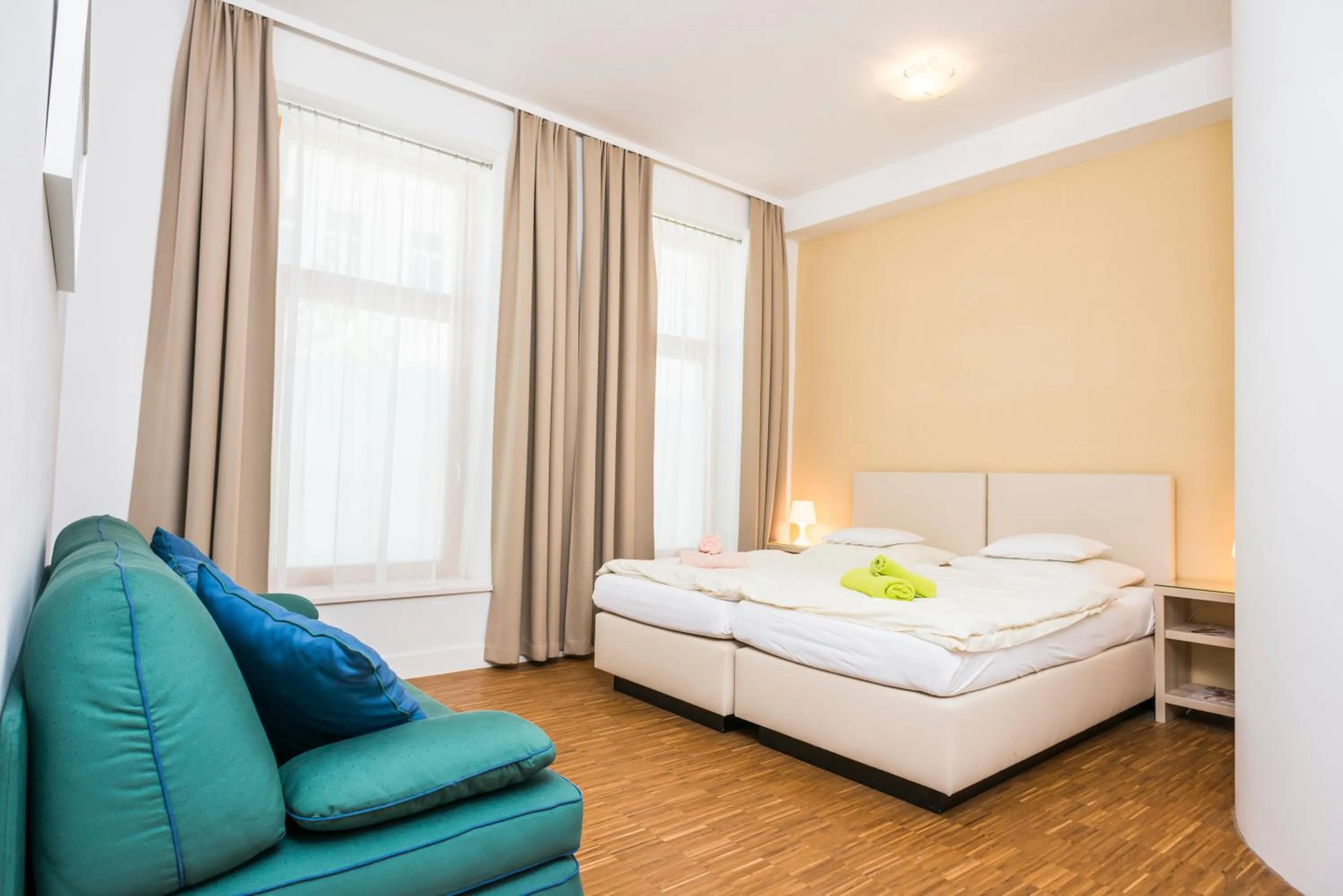 Bedroom, Bed in Appartements Ferchergasse