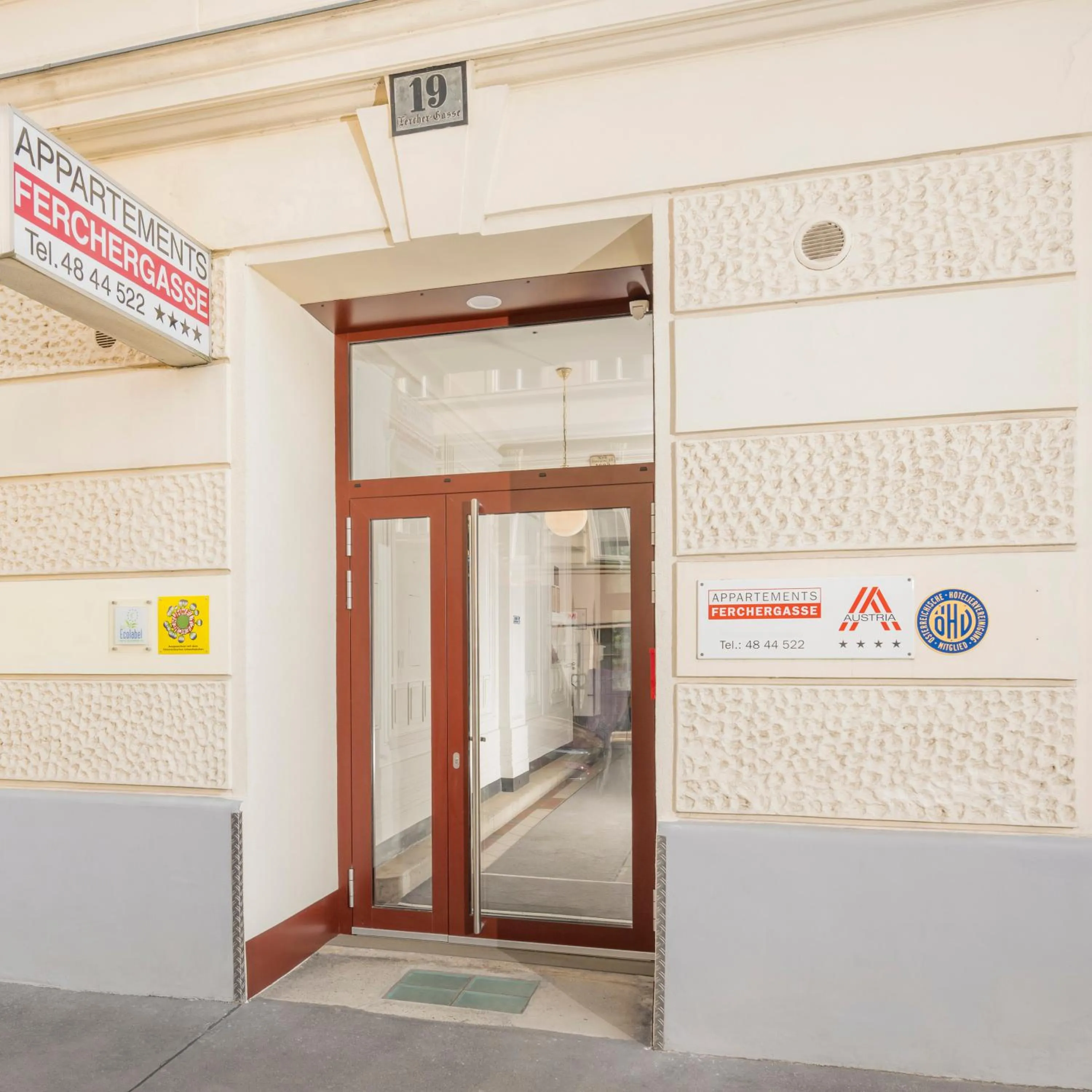 Facade/entrance in Appartements Ferchergasse