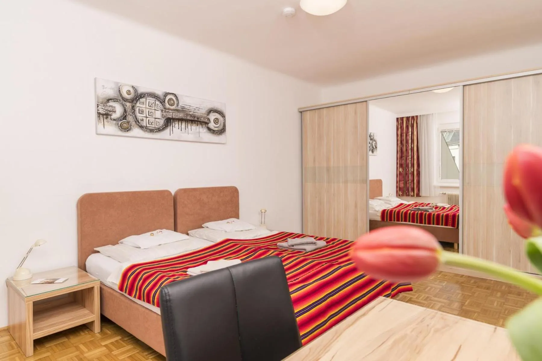 Bed in Appartements Ferchergasse