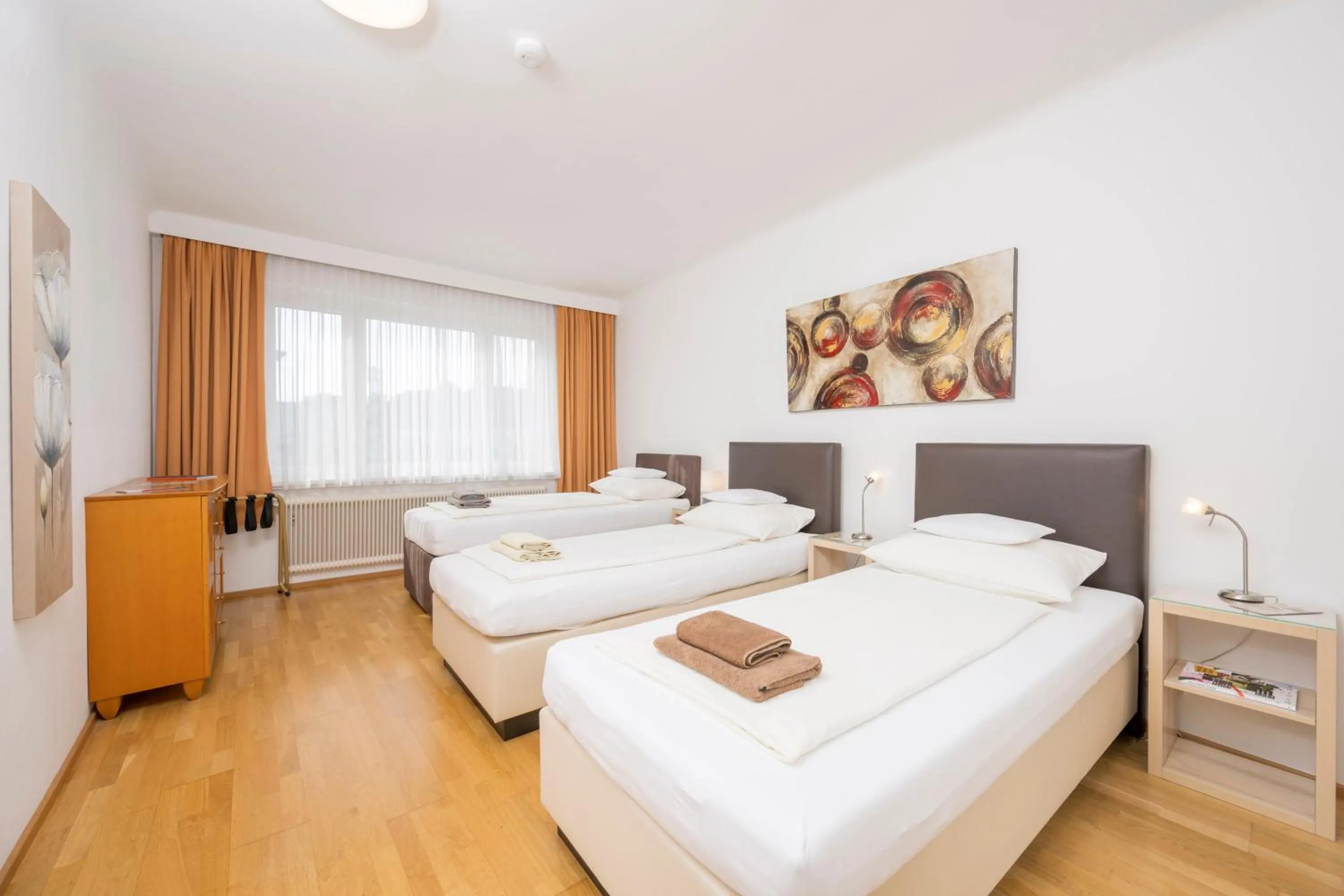 Photo of the whole room, Bed in Appartements Ferchergasse