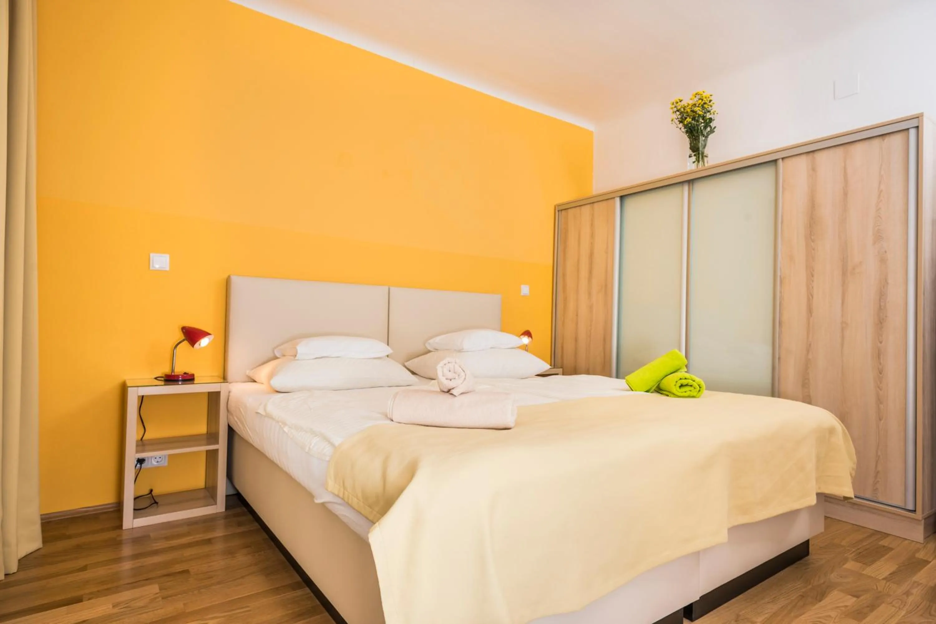 Bedroom, Bed in Appartements Ferchergasse