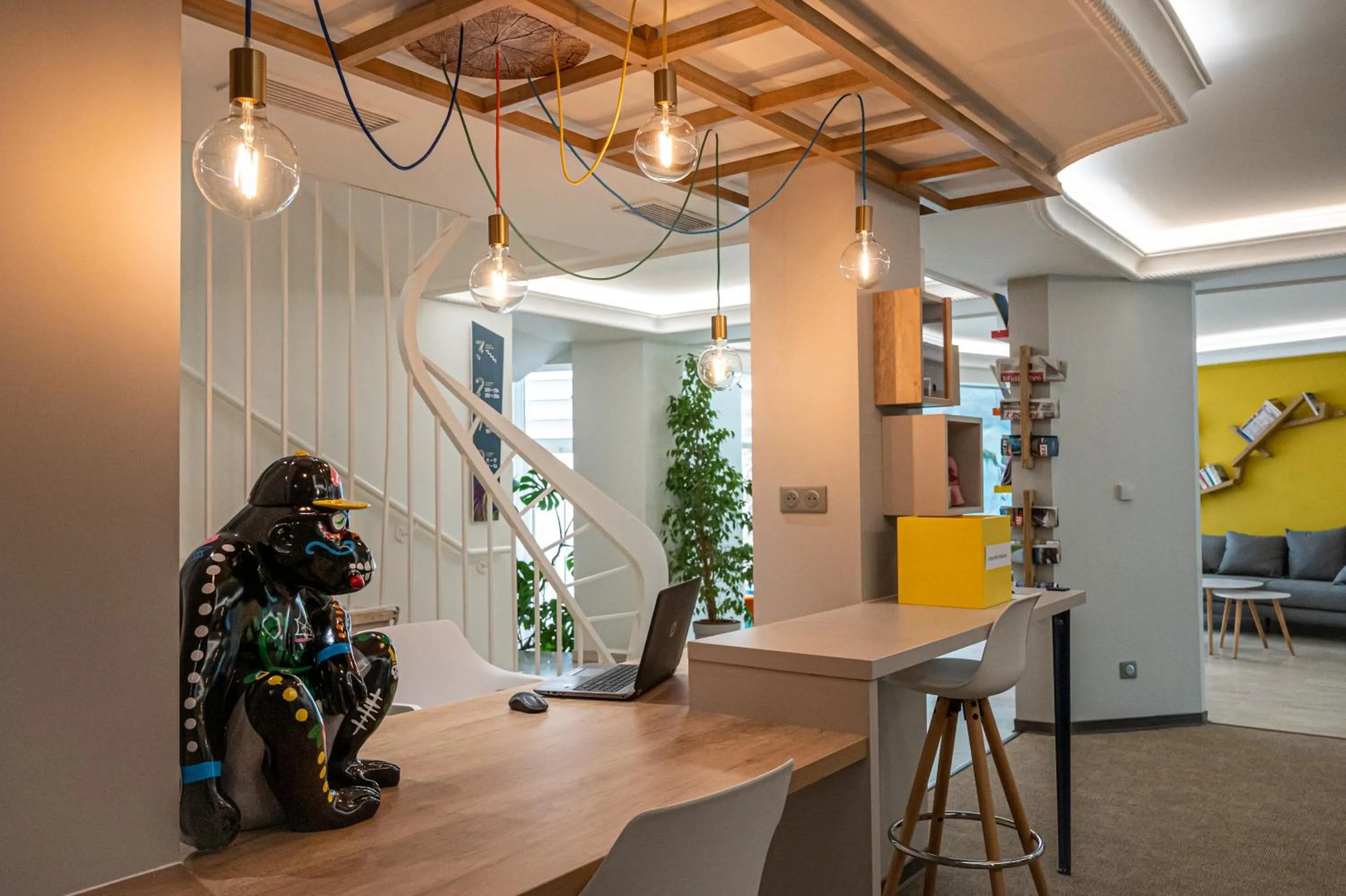 Lobby or reception in Hotel Le Quetzal