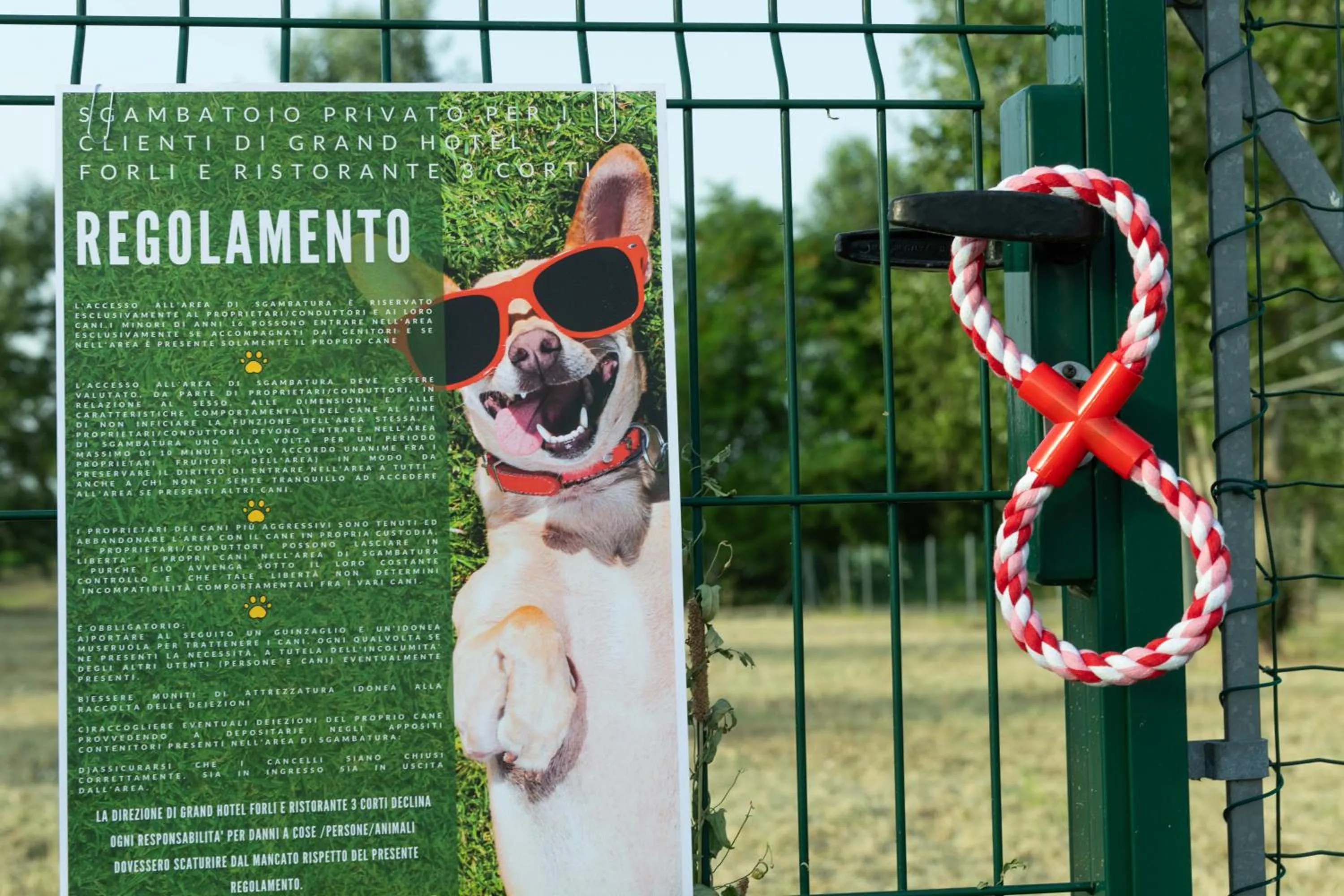 Animals in Grand Hotel Forlì