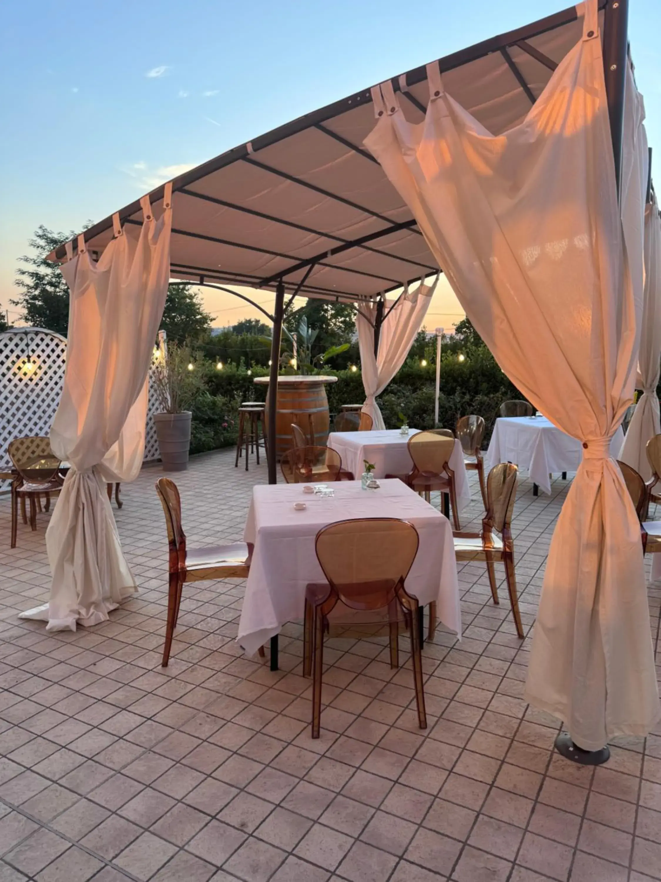 Garden view in Grand Hotel Forlì Garden view in Grand Hotel Forlì