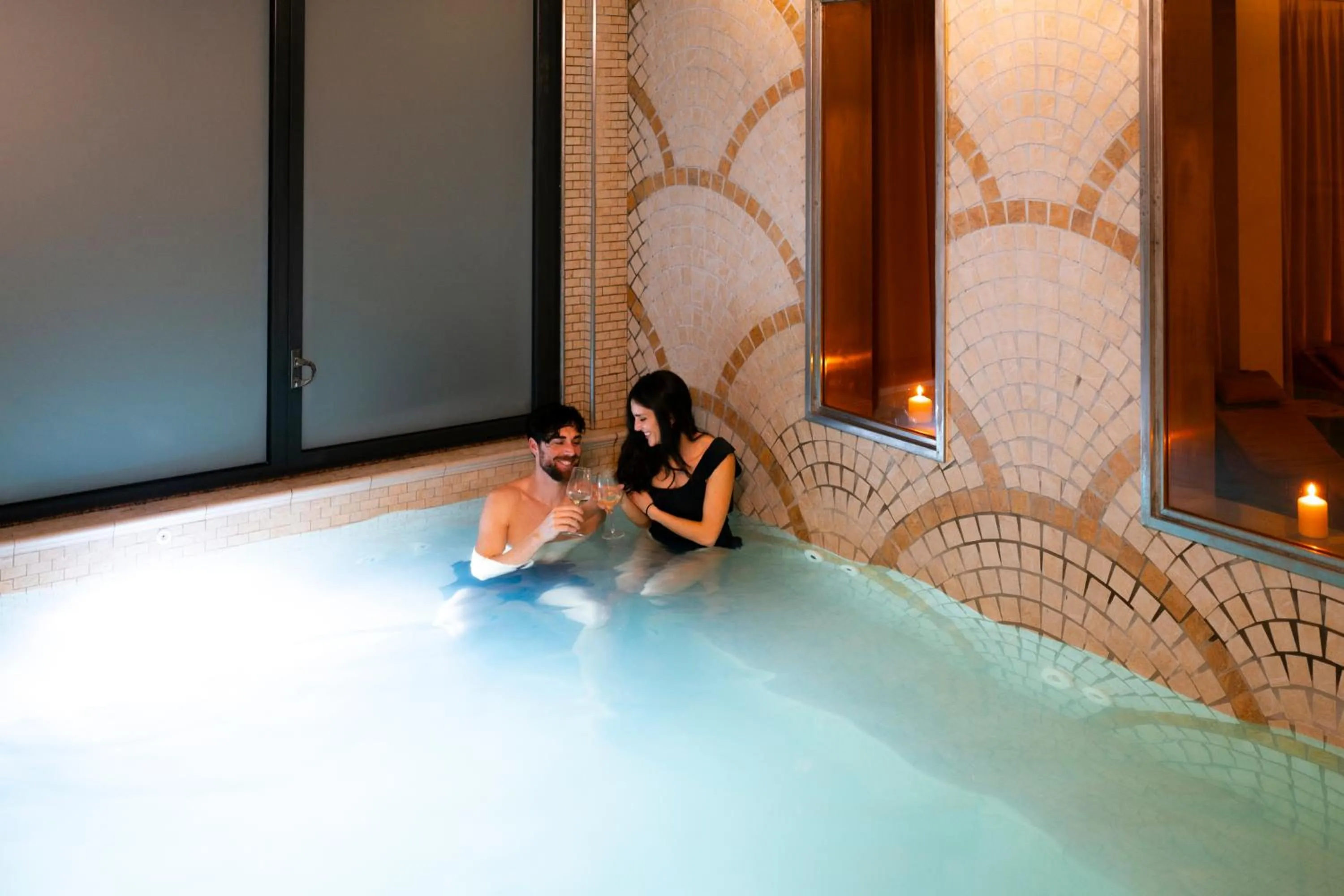 Spa and wellness centre/facilities in Grand Hotel Forlì